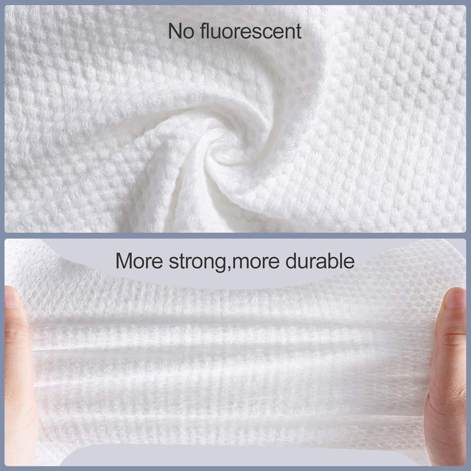 Disposable Face Towel Facial Tissue Soft Cotton Facial Cleansing Cloths Towelettes Dry for Cleaning Office Travel Makeup Remove