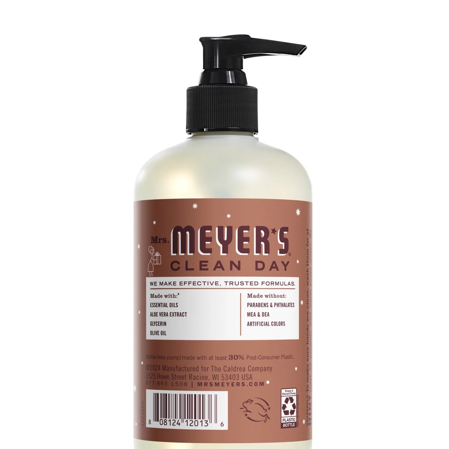 Clean Day Liquid Hand Soap, Limited Edition Gingerbread Scent, 12.5 Ounce Bottle