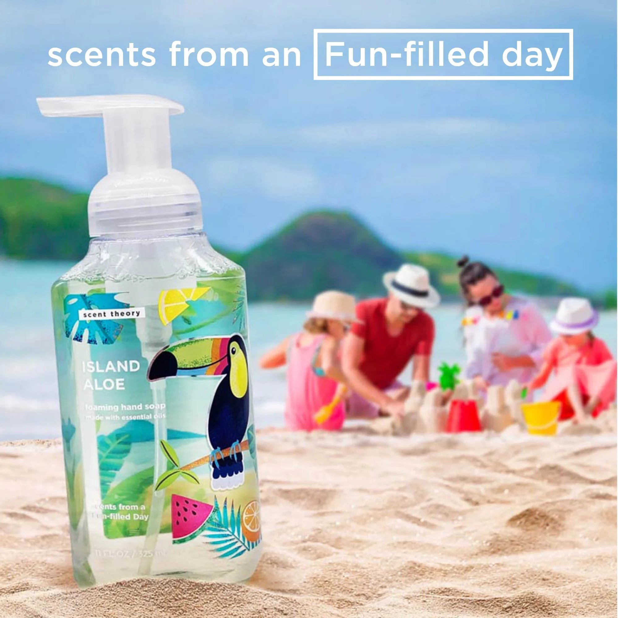 (2 Pack)  Foaming Hand Soap, Island Aloe, 11 Fl Oz