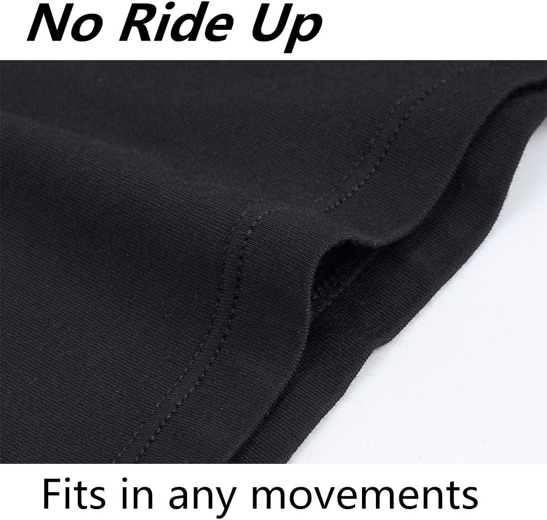 Men'S Underwear Breathable Long Leg No Ride-Up Boxer Briefs for Men Open Fly M L XL 2XL 3XL