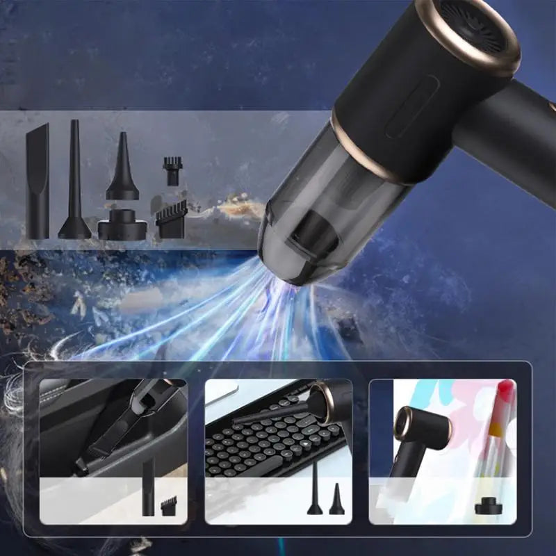 Mini Vacuum Cleaner Cordless Versatile Cordless Handheld Vacuum Cleaner Small Handheld Vacuum Wireless Handheld Car Vacuum