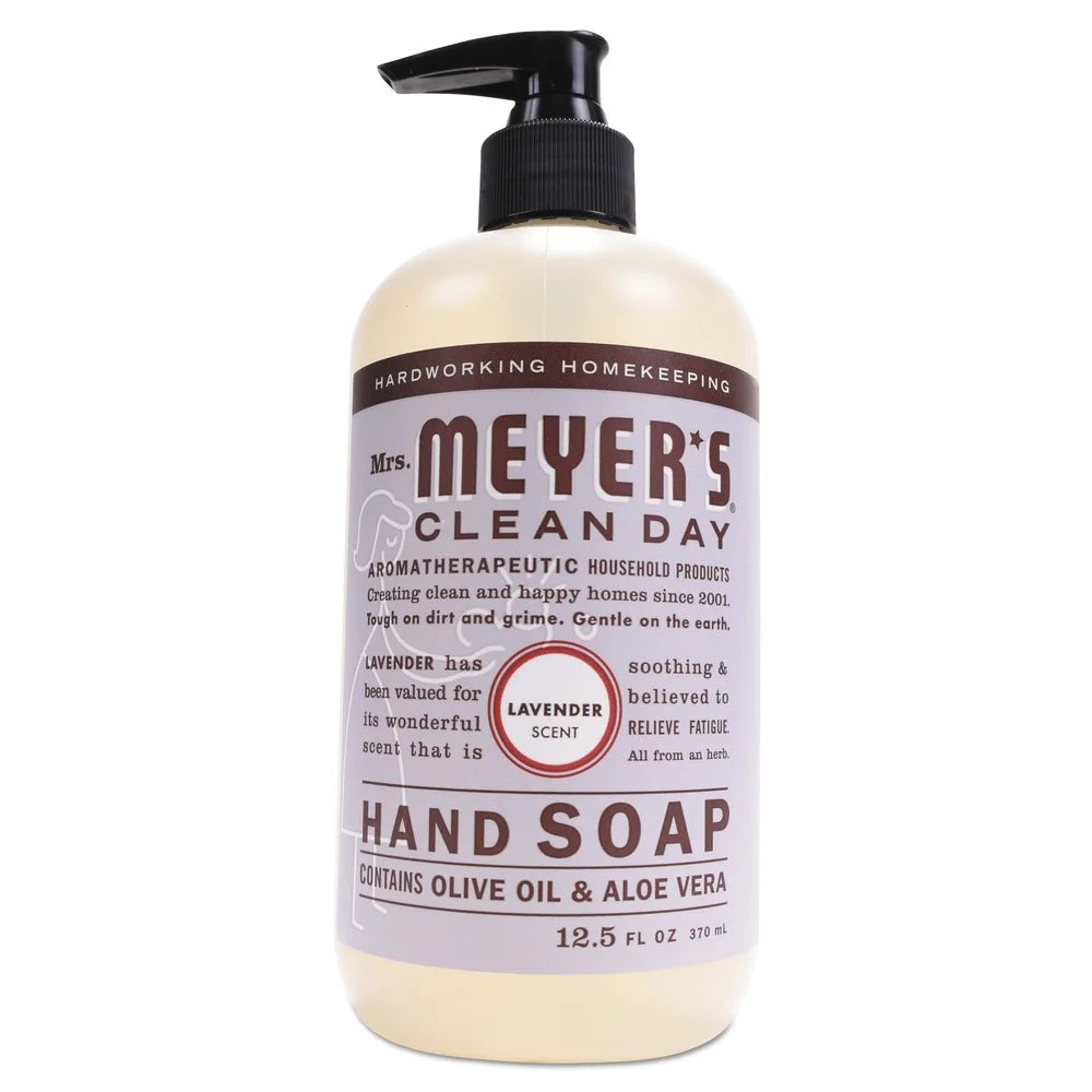 Mrs. Meyer’S Liquid Hand Soap, Lavender, 12.5 Fluid Ounces