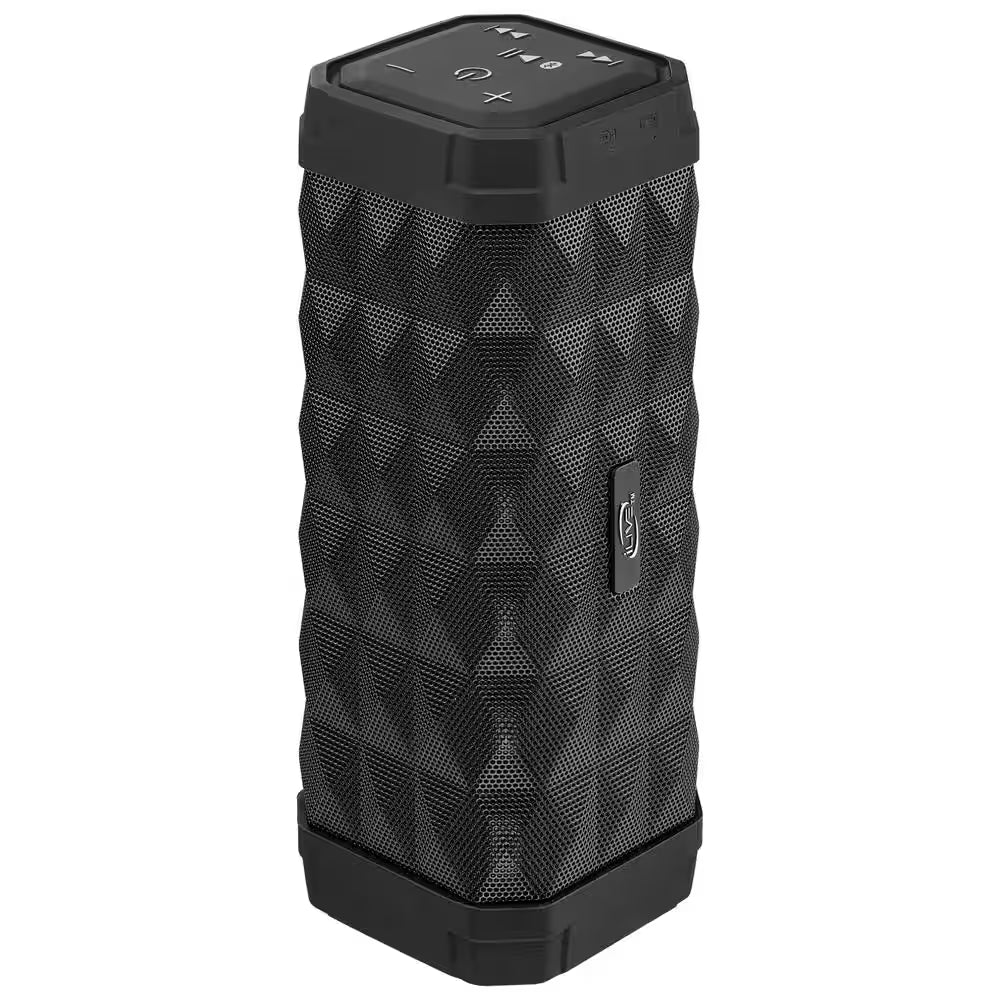 Portable IPX5 Waterproof Bluetooth Speaker with Shock Absorbing Cover