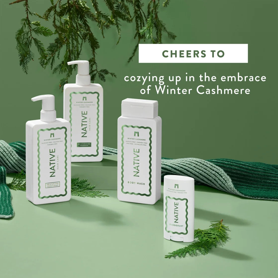 Limited Edition Winter Cashmere Liquid Hand Soap 13 Fl Oz