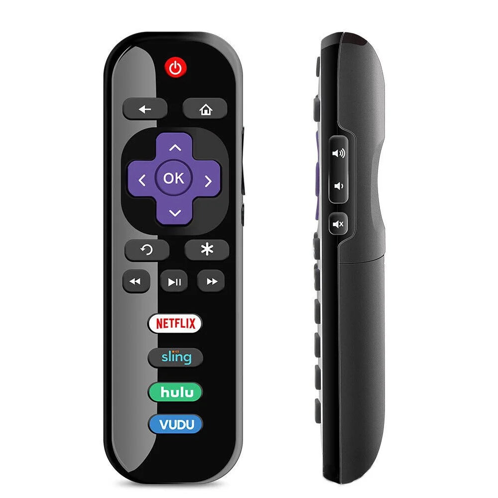 Roku Replacement TV Remote, RC280 Remote with Netflix Sling Hulu Vudu Key 32S301 43S403 USA