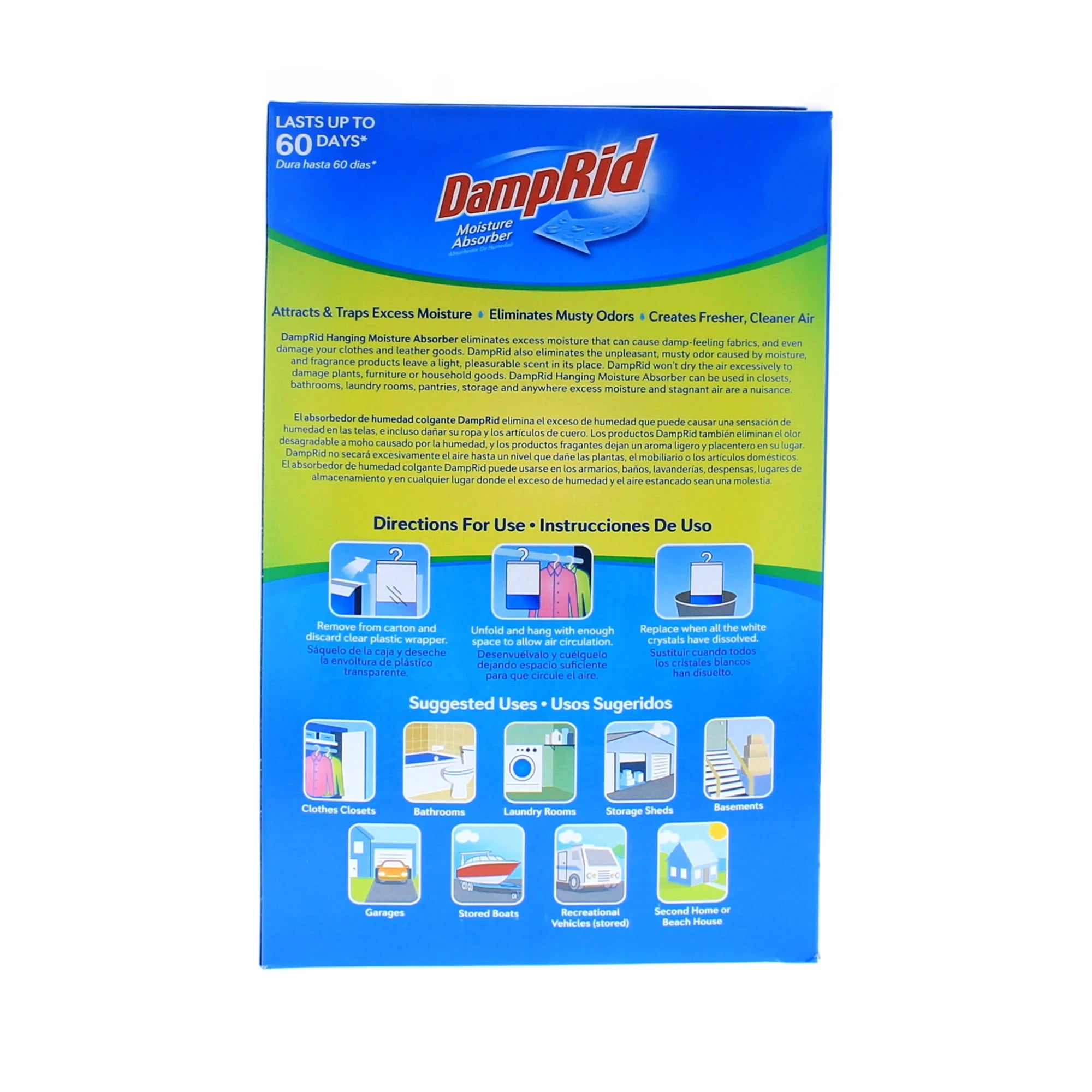 Fresh Scent Hanging Moisture Absorber, 3 Pack