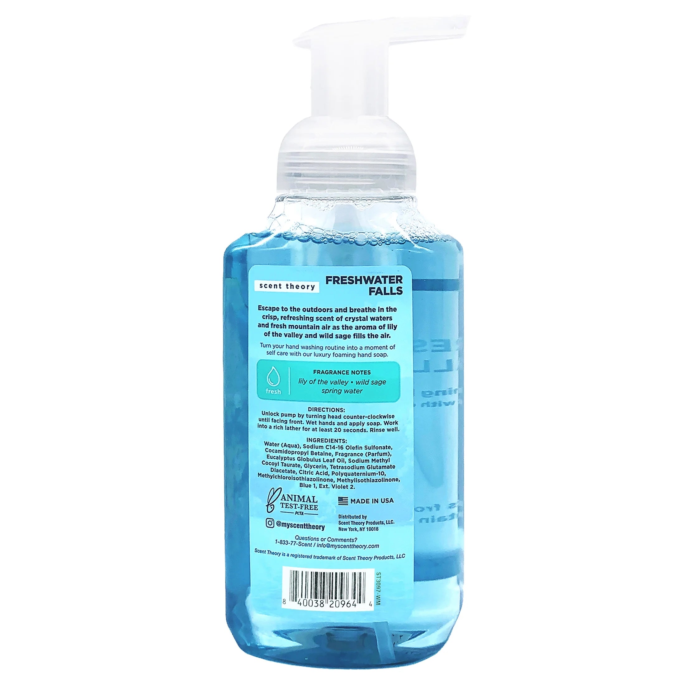 Foaming Hand Soap, Freshwater Falls, 11 Fl Oz