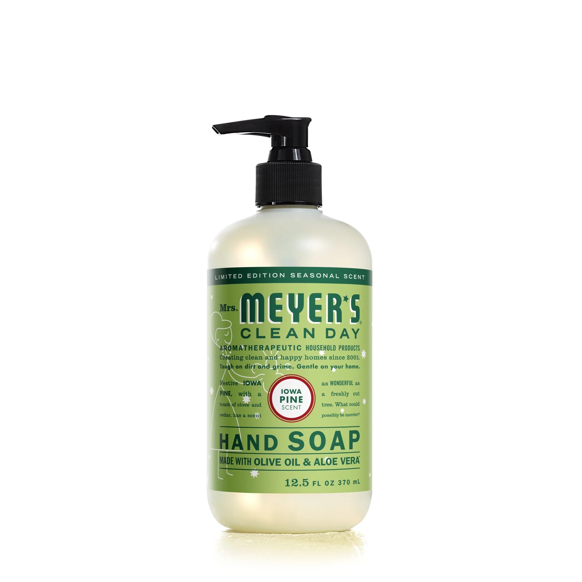 Clean Day Liquid Hand Soap, Iowa Pine Scent, 12.5 Ounce Bottle