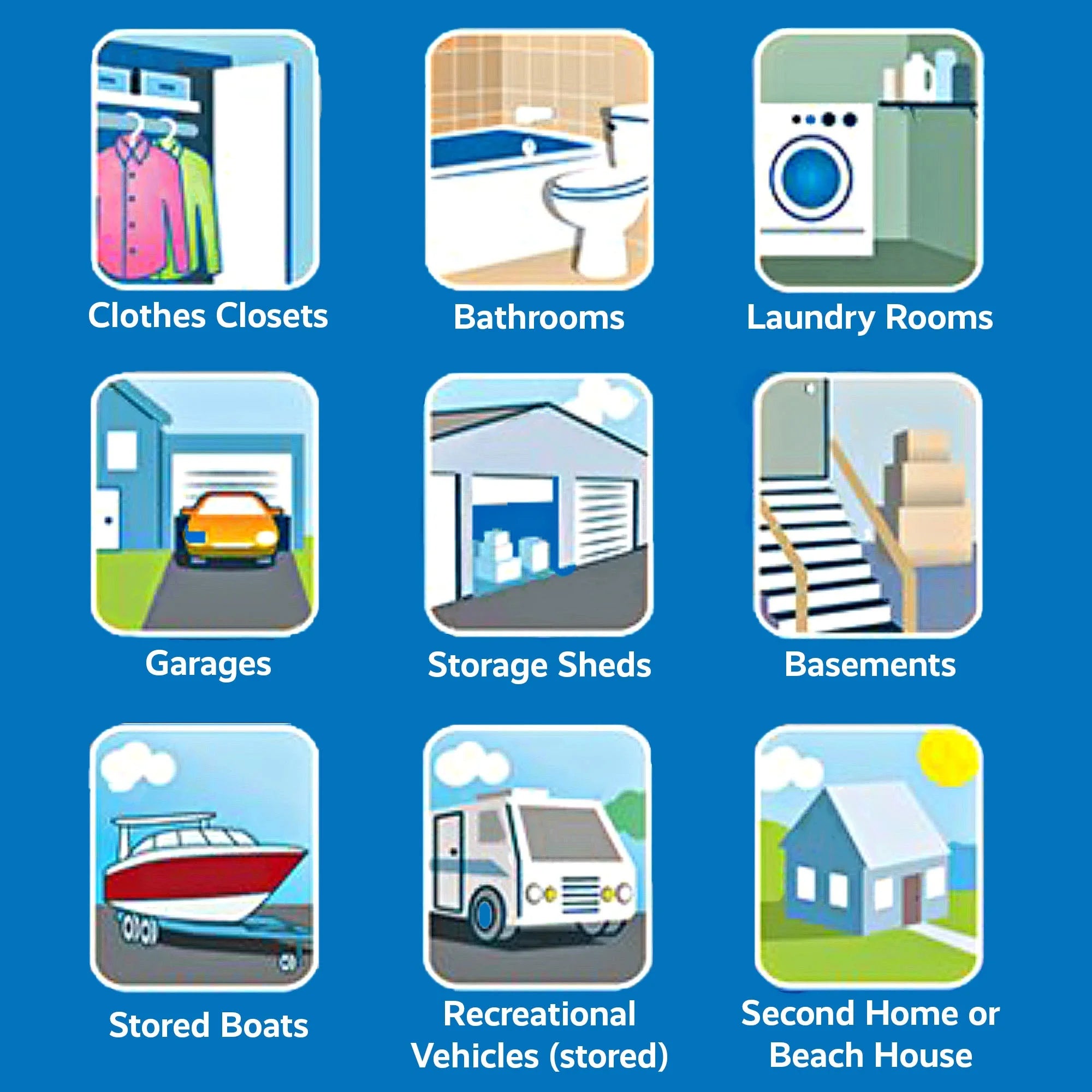 Fresh Scent Hanging Moisture Absorber, 3 Pack