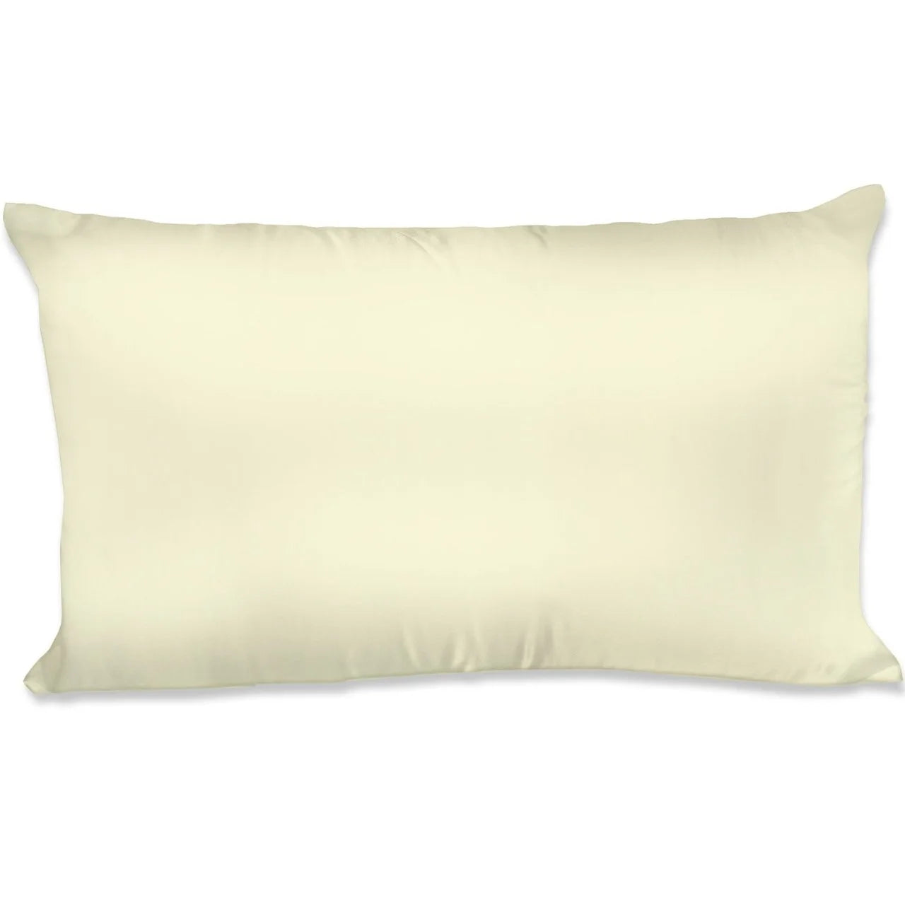 Satin Pillowcase for Hair and Face Beauty, King Size, 1 Pack, Ivory Beige