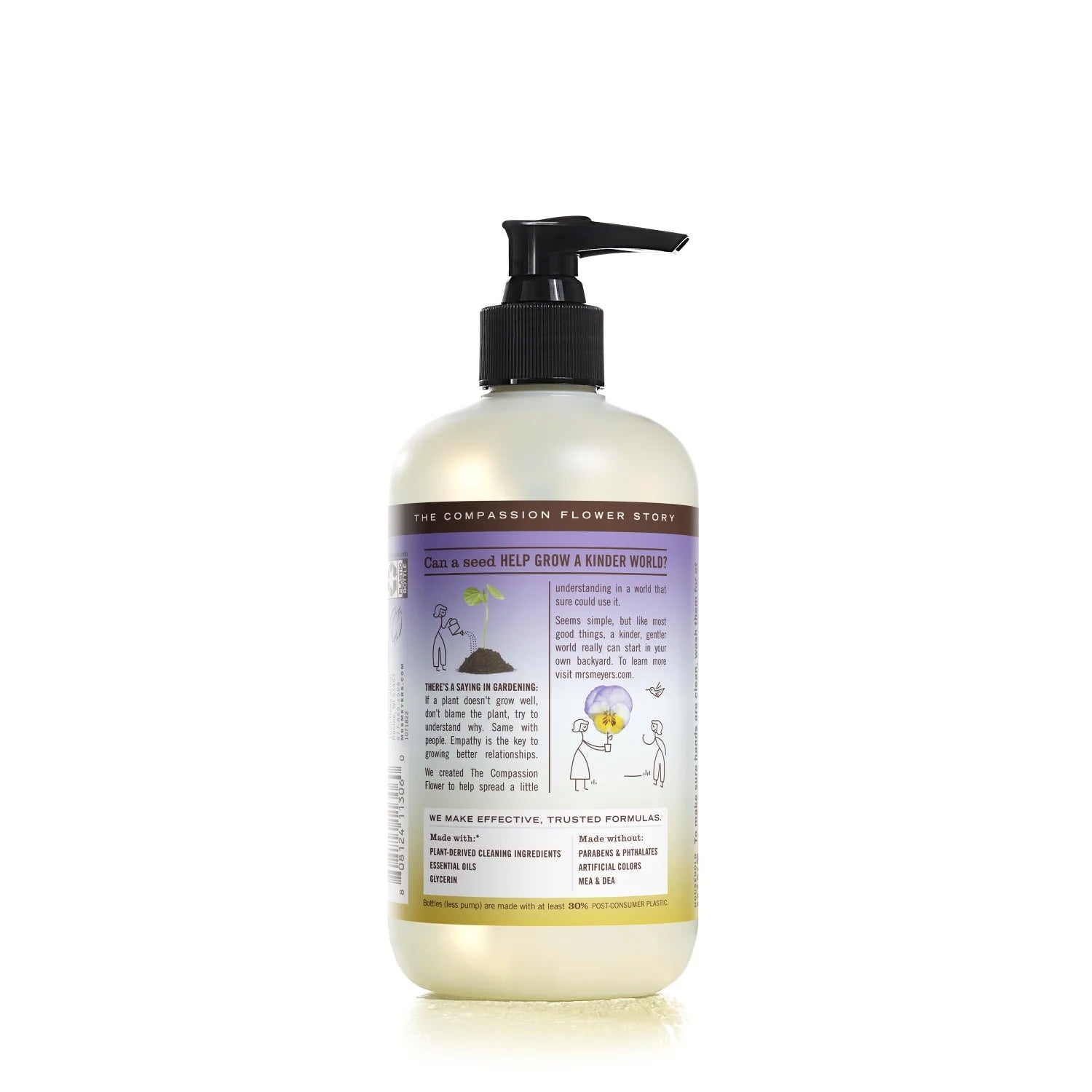 Clean Day Liquid Hand Soap, Compassion Flower Scent, 12.5 Ounce Bottle