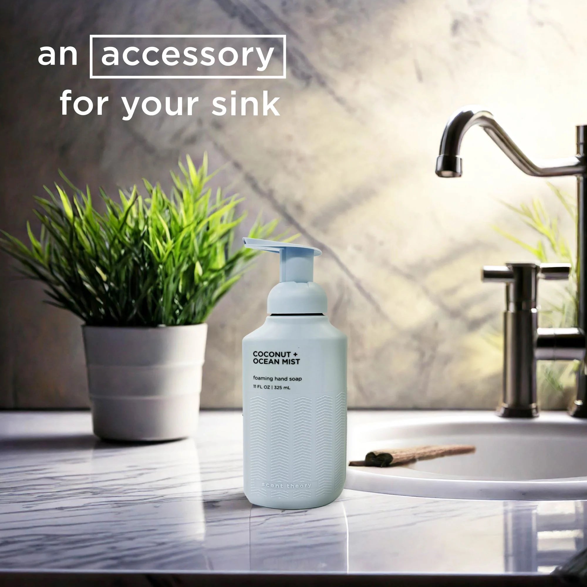 Foaming Hand Soap, Coconut and Ocean Mist, 11 Fl Oz