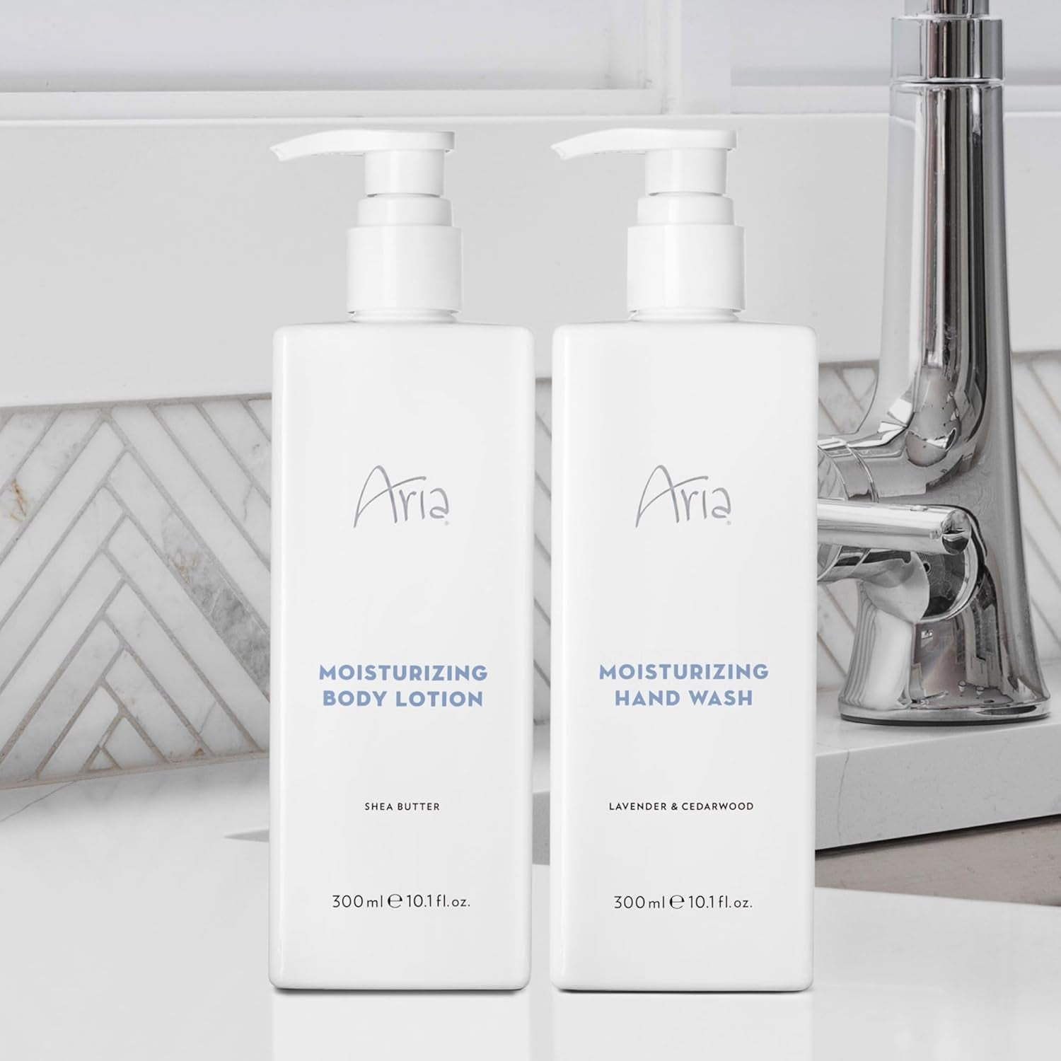 Moisturizing Body Lotion - Hydrating Shea Butter - Scented with Cedarwood, Green Mandarin, Lavender - Vegas Hotel Body Lotion - 10 Oz