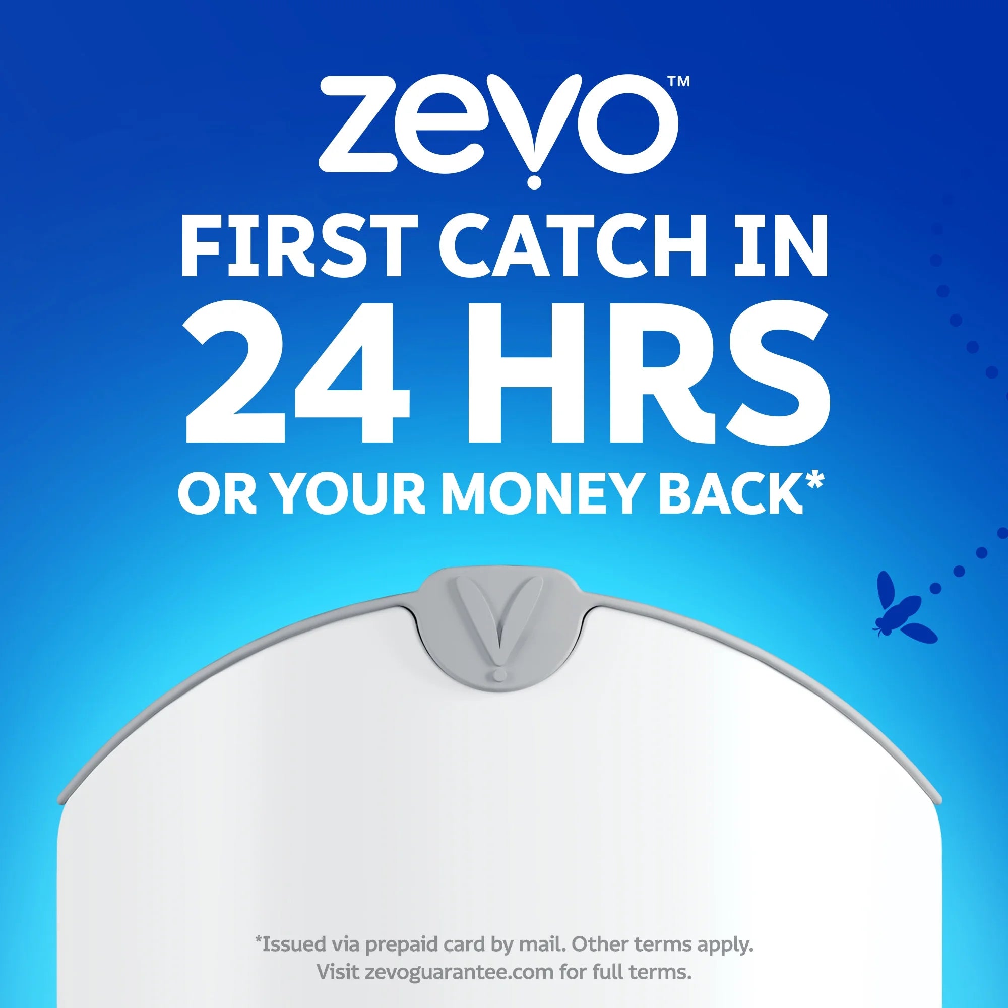 Flying Insect Indoor Fly Trap: Easy, Mess-Free Solution - Light Trap Catches & Kills House Flies, Fruit Flies, Gnats, & More - Value Pack (1 Plug in Device + 3 Refill Cartridges)