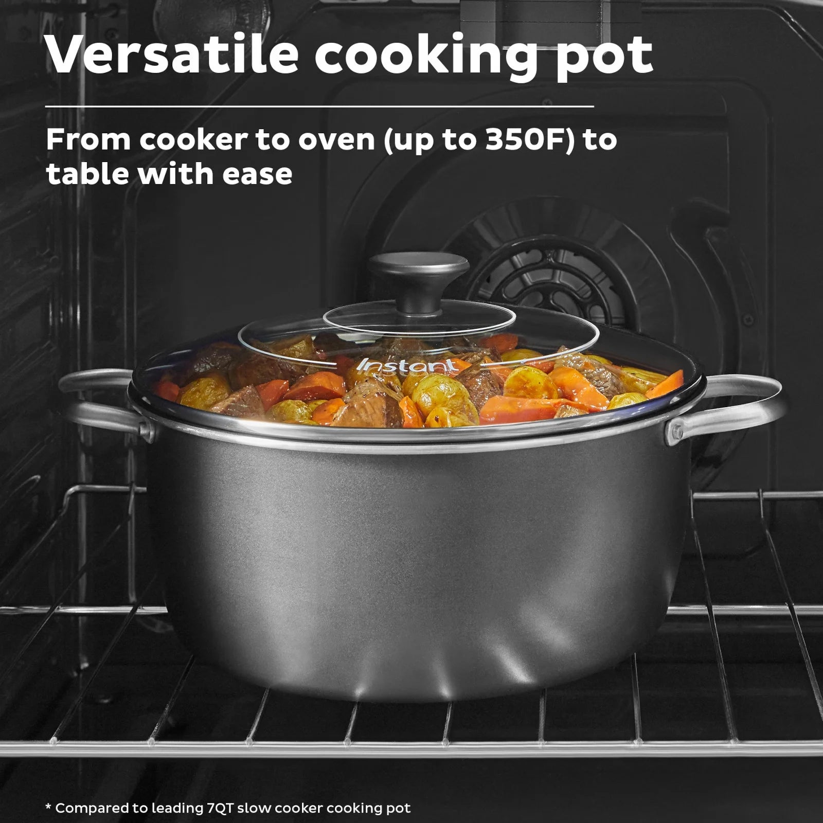 Pot Superior Cooker Chef Series 7.5Qt Slow Cooker + Multifunctional Cooker