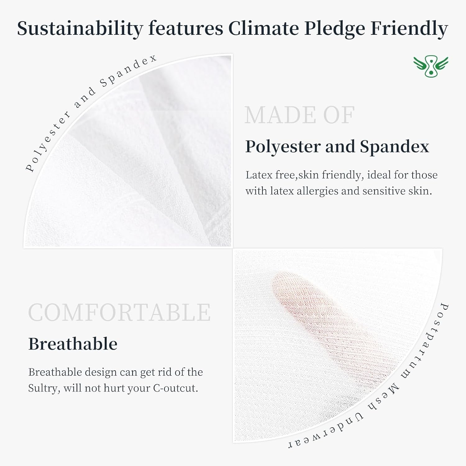 Mesh Underwear Postpartum 8 Count Disposable Postpartum Underwear Hospital Mesh Panties for Post C-Section