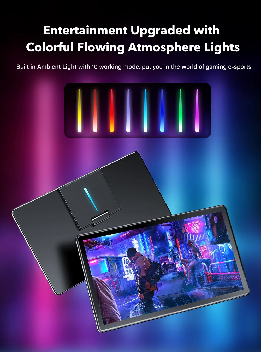 15.6" Portable Monitor Touchscreen W/ Kickstand, 2000:1 Contrast Ratio 1080P FHD Screen - Unify Y - Vertical Monitor