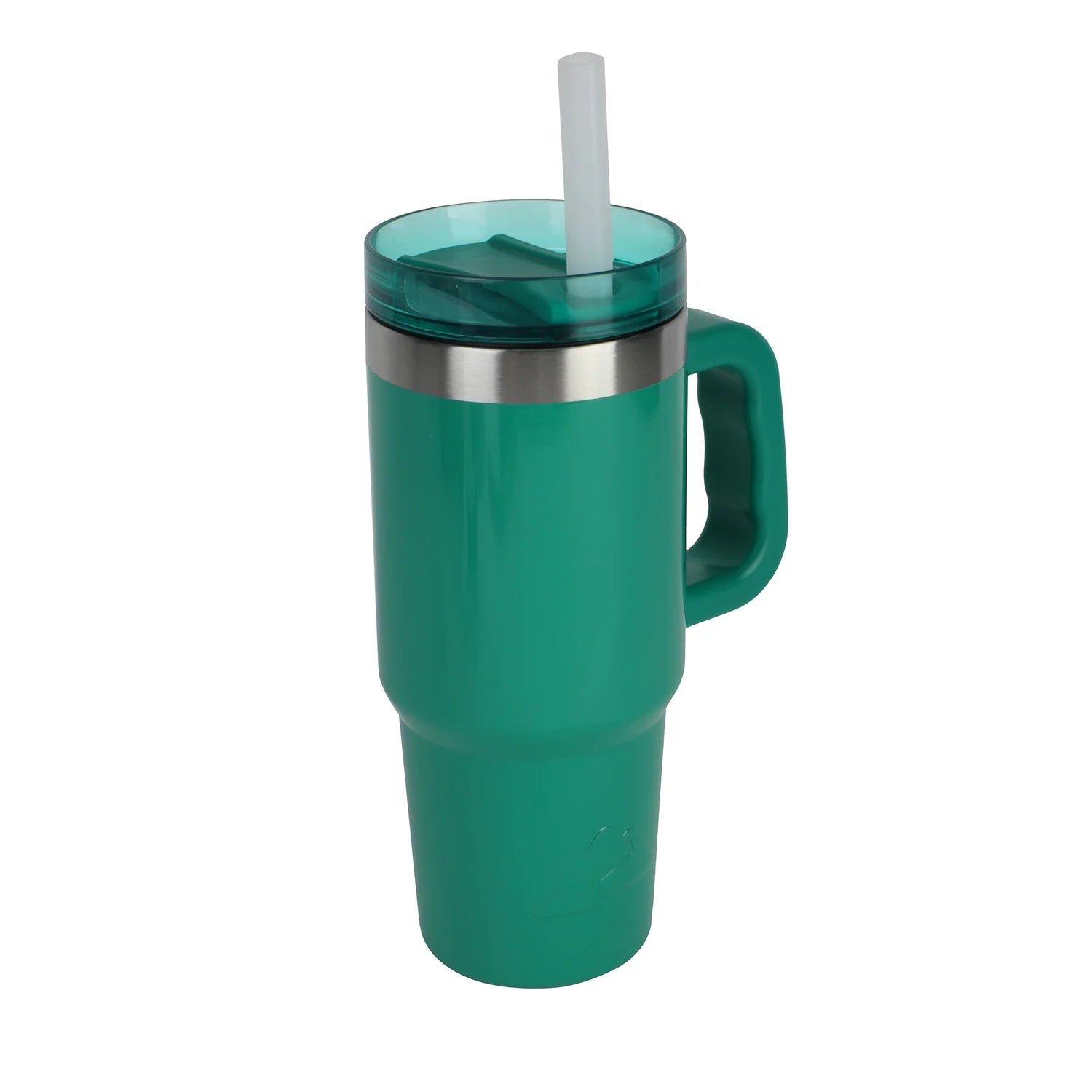 18 Oz Tumbler with Handle, Shimmer Serrano Pepper