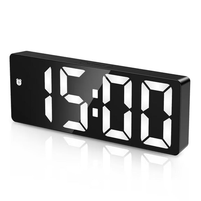 Alarm Clock,  Digital Alarm Clock with Brightness Adjustable DST 12/24H Snooze Alarm Clock for Bedroom Kids Office School