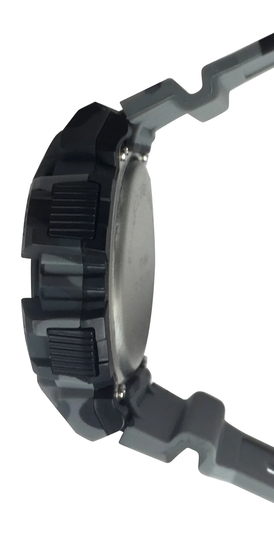 Men'S Digital Sport Wristwatch Plastic Strap