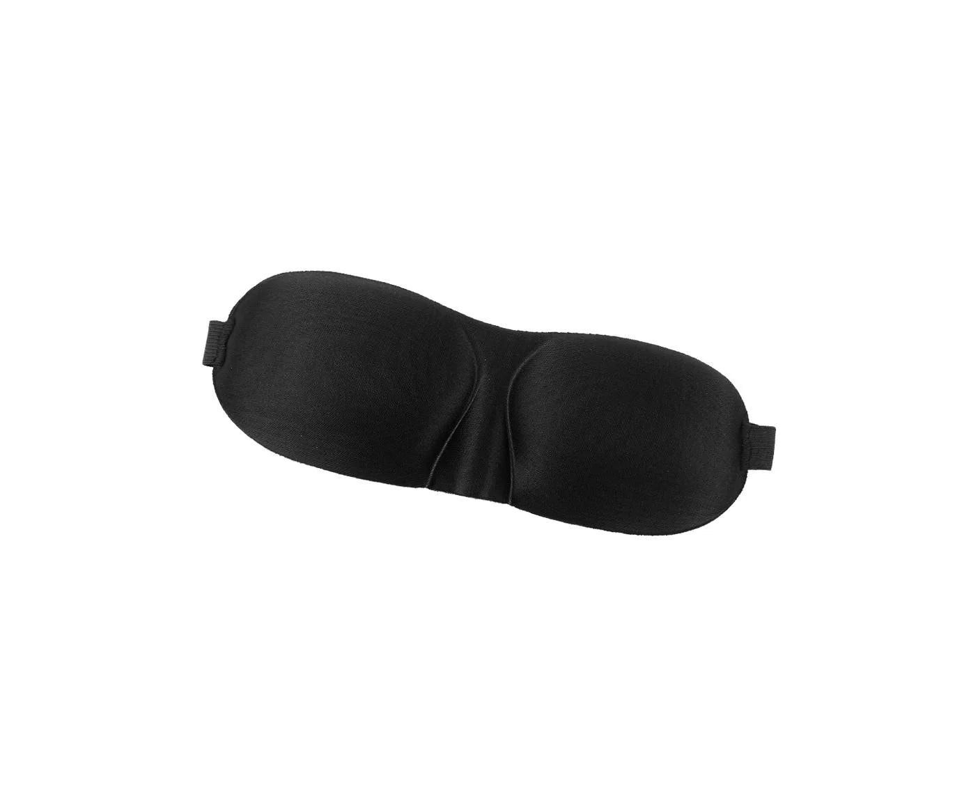 4-Piece Ergonomic Memory Foam Neck Pillow Travel Set