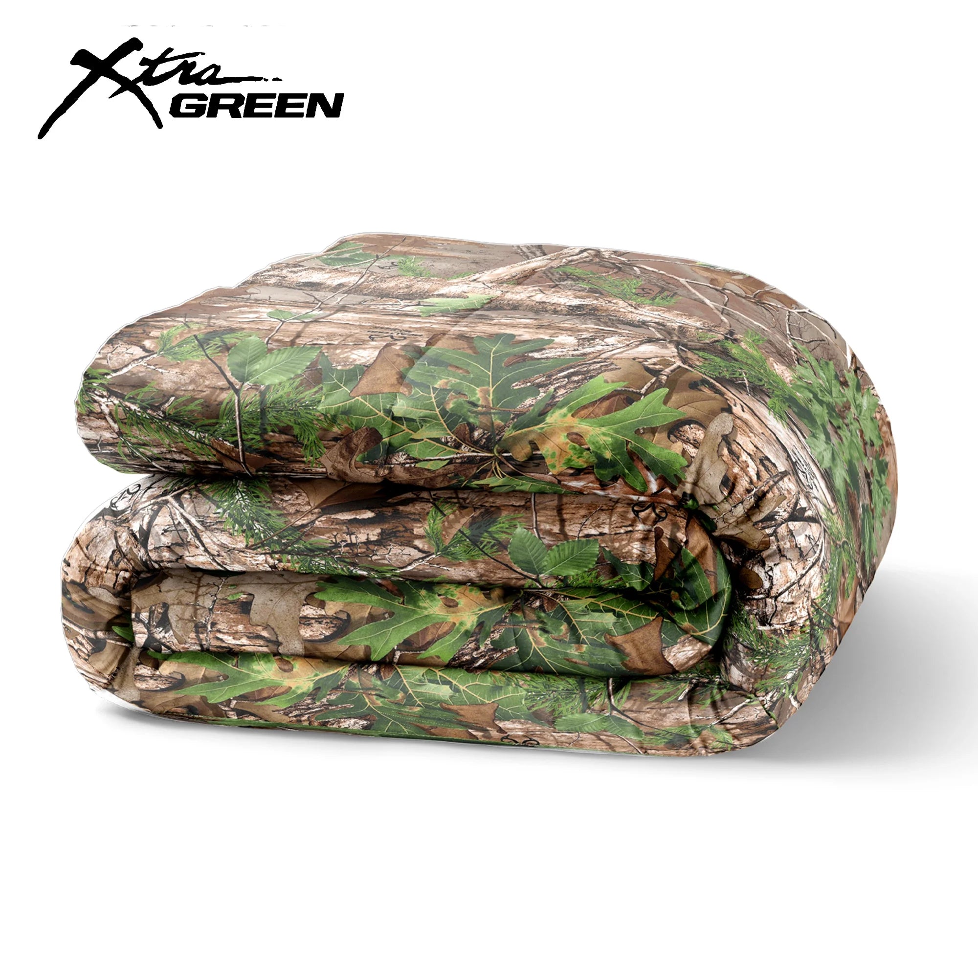 Comforter & Sham King Bedding Set, Xtra Green Camo