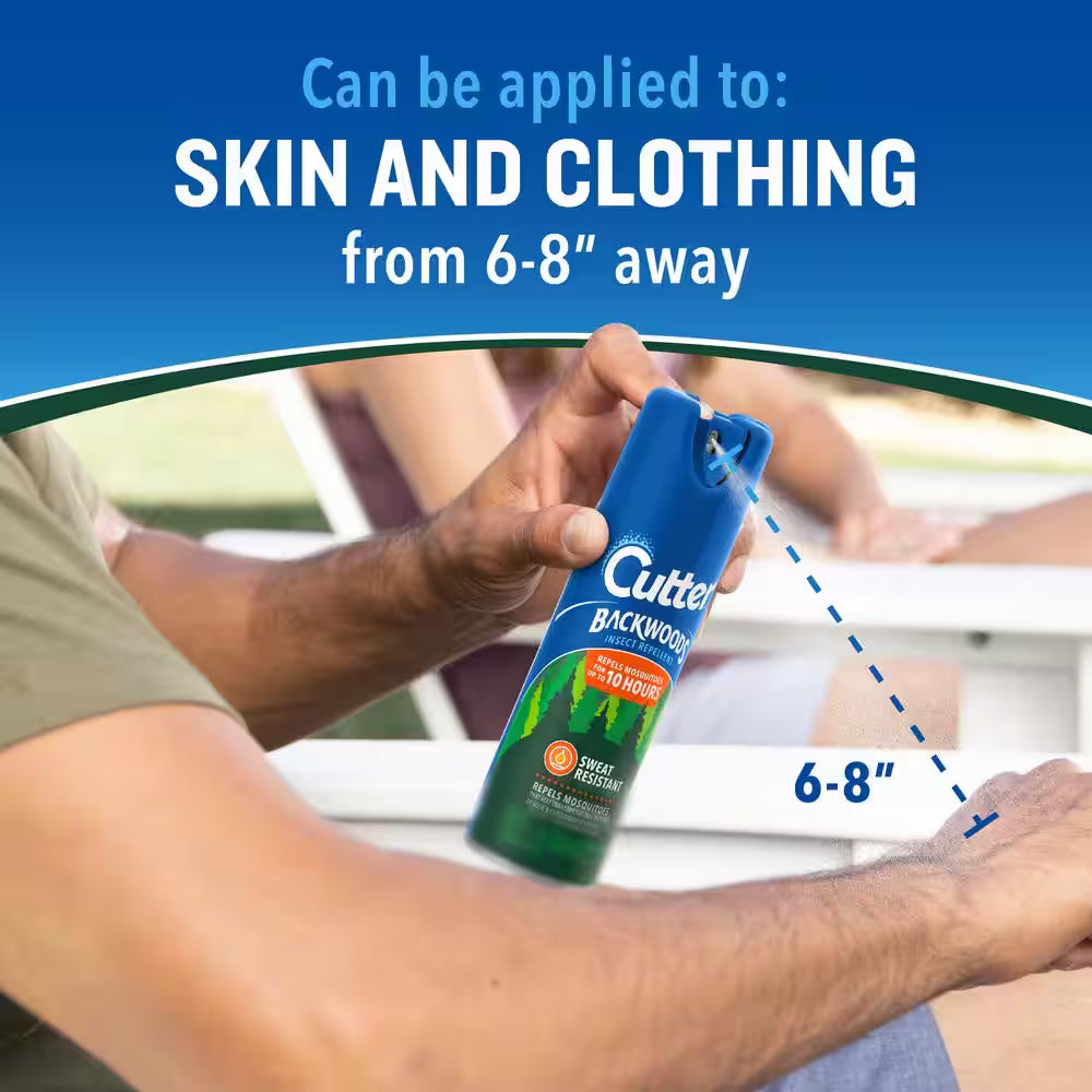 6 Oz. Backwoods Insect Repellent Aerosol Twin Pack