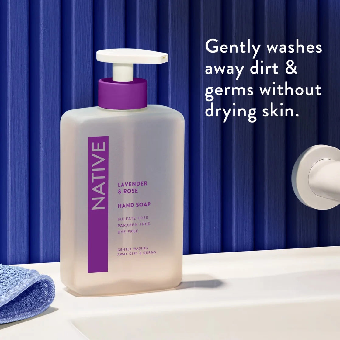 Lavender & Rose Liquid Hand Soap 13OZ