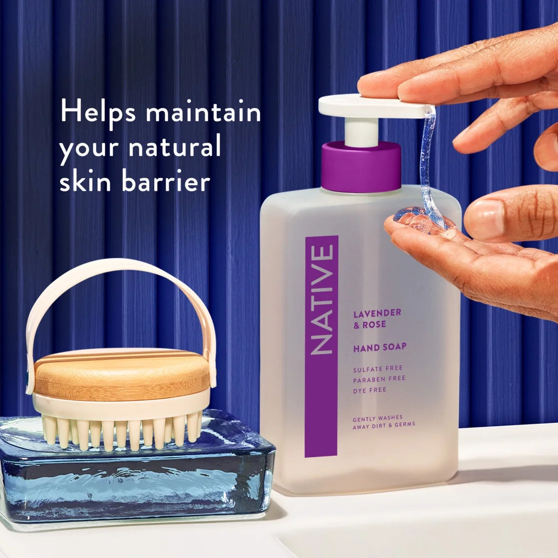 Lavender & Rose Liquid Hand Soap 13OZ