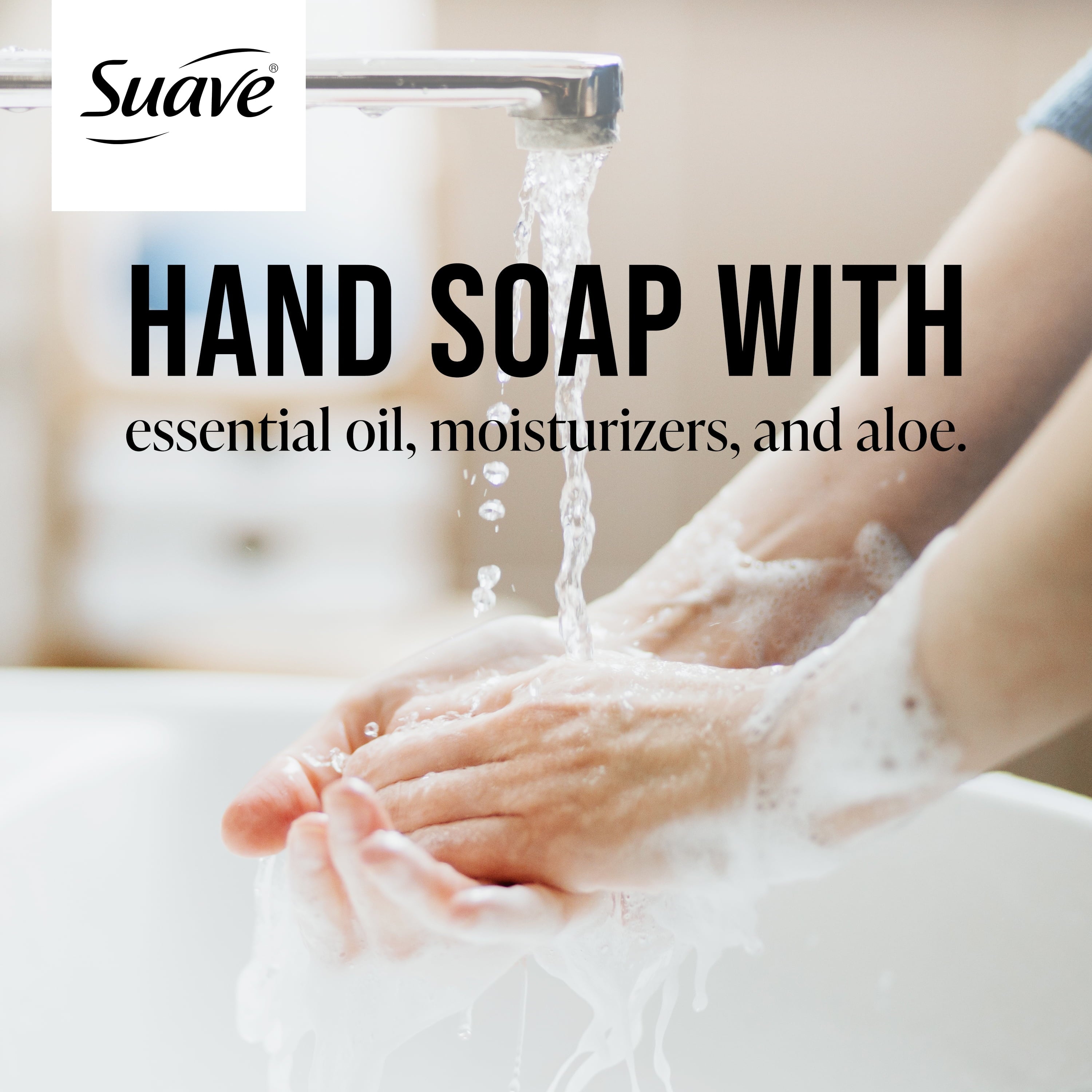 (4 Pack)  Essentials Liquid Hand Soap, Refreshing Eucalyptus & Orchid, 13.5 Fl Oz