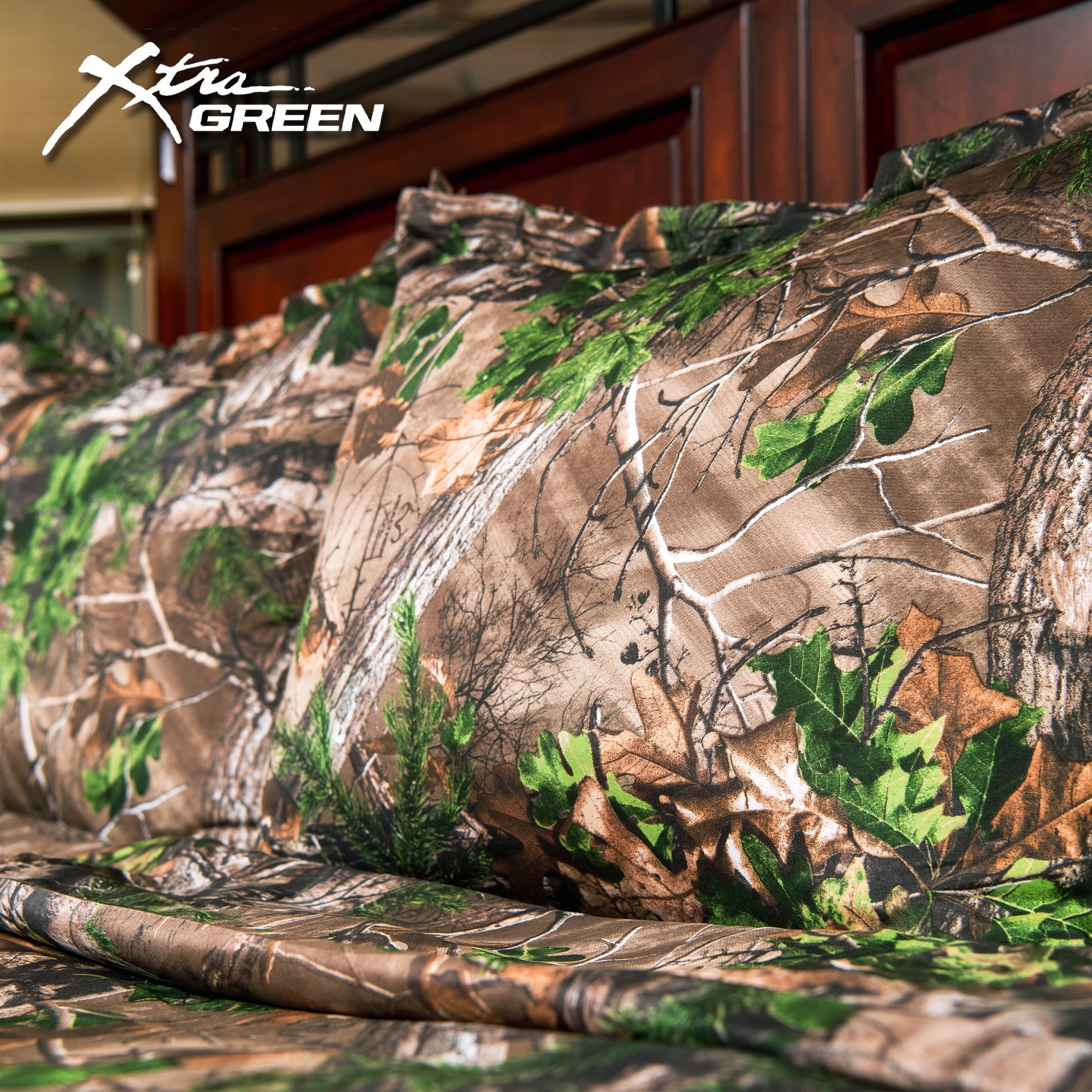 Comforter & Sham King Bedding Set, Xtra Green Camo