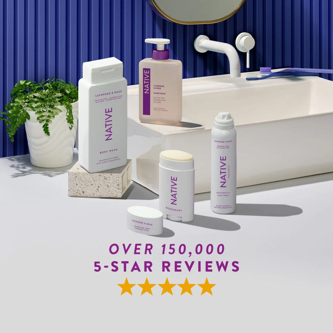 Lavender & Rose Liquid Hand Soap 13OZ