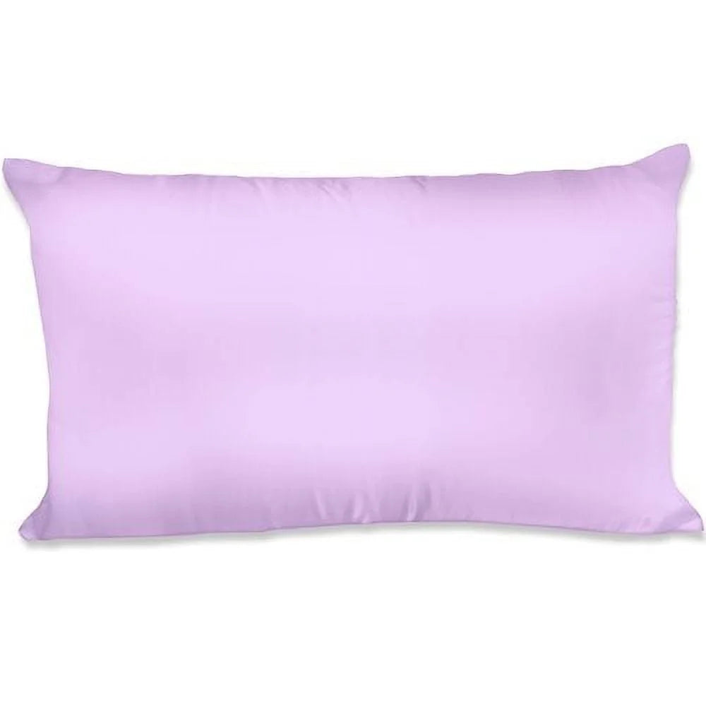 Pure Silk Pillowcase, Charmeuse Silk Pillowcase, Hypoallergenic Pillowcase, Queen Sized, Lavender