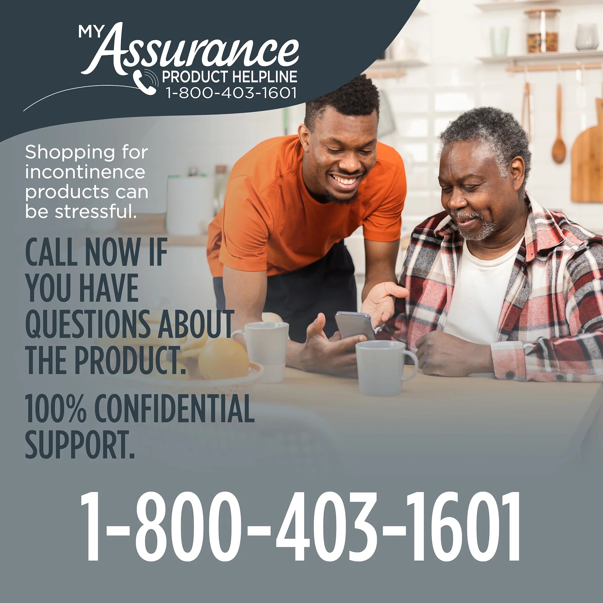 Men'S Overnight Incontinence Underwear, L/XL , Ultimate Absorbency (16 Count)