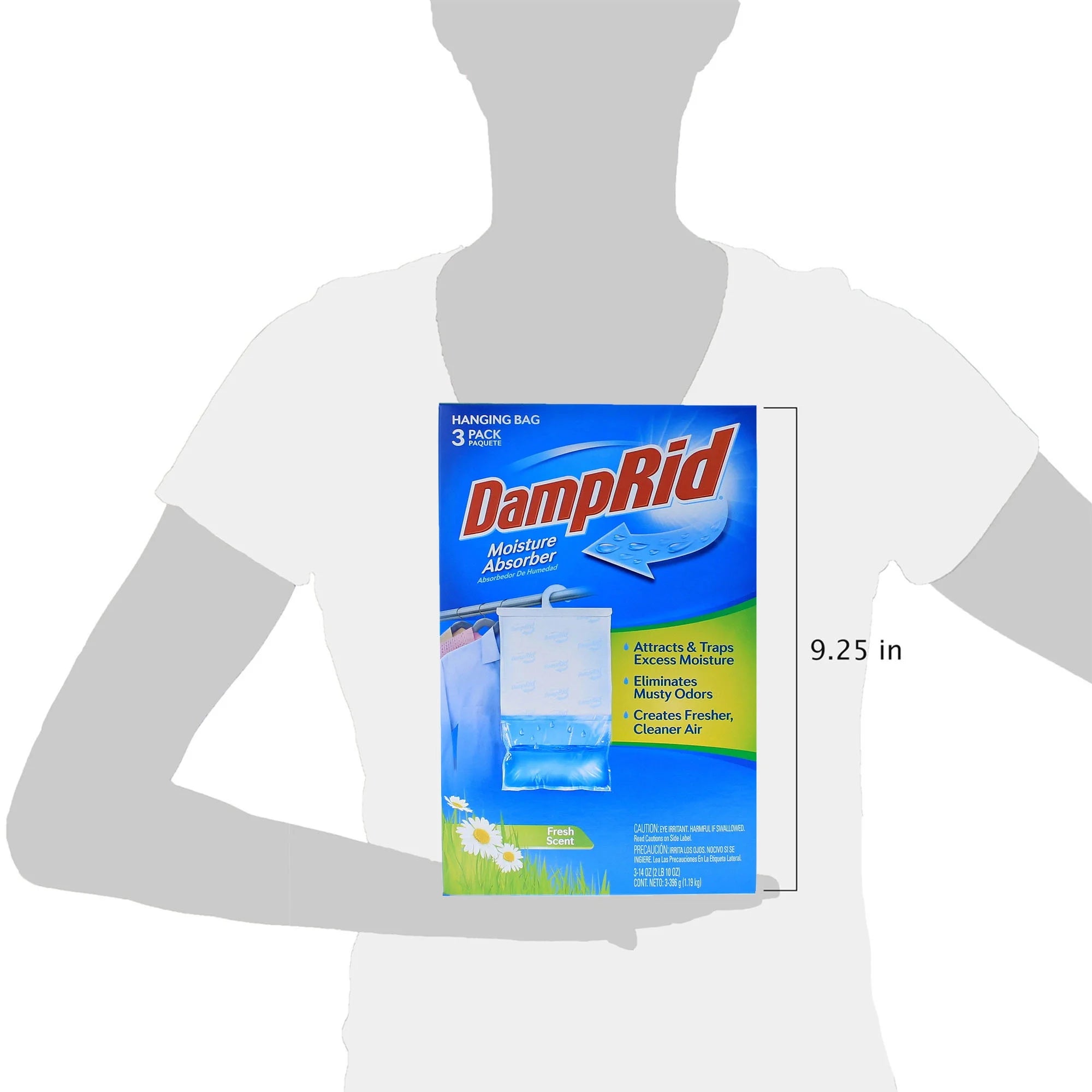 Fresh Scent Hanging Moisture Absorber, 3 Pack