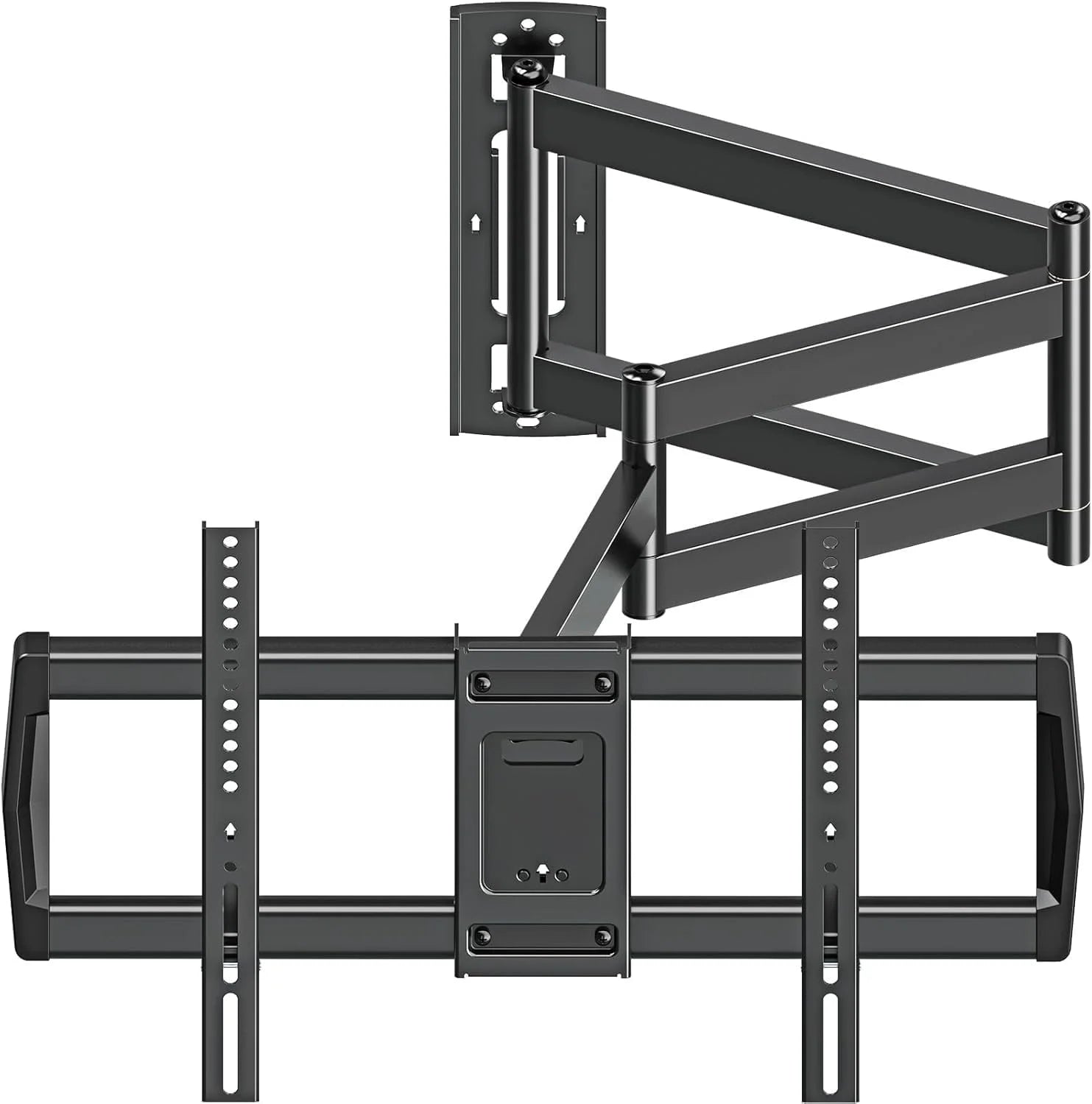Full Motion Long Arm TV Wall Mount for 42"-75" Tvs, Corner TV Mount with 37.9" Extension Arm, TV Bracket with Articulating Swivel Tilt Single Stud, Max 600X400Mm, up to 99 Lbs