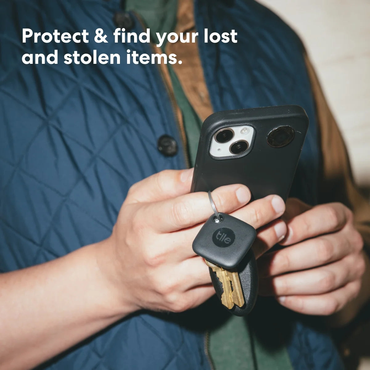 Mate (2022) - 1 Pack - Black - Bluetooth Tracker, Keys Finder and Item Locator