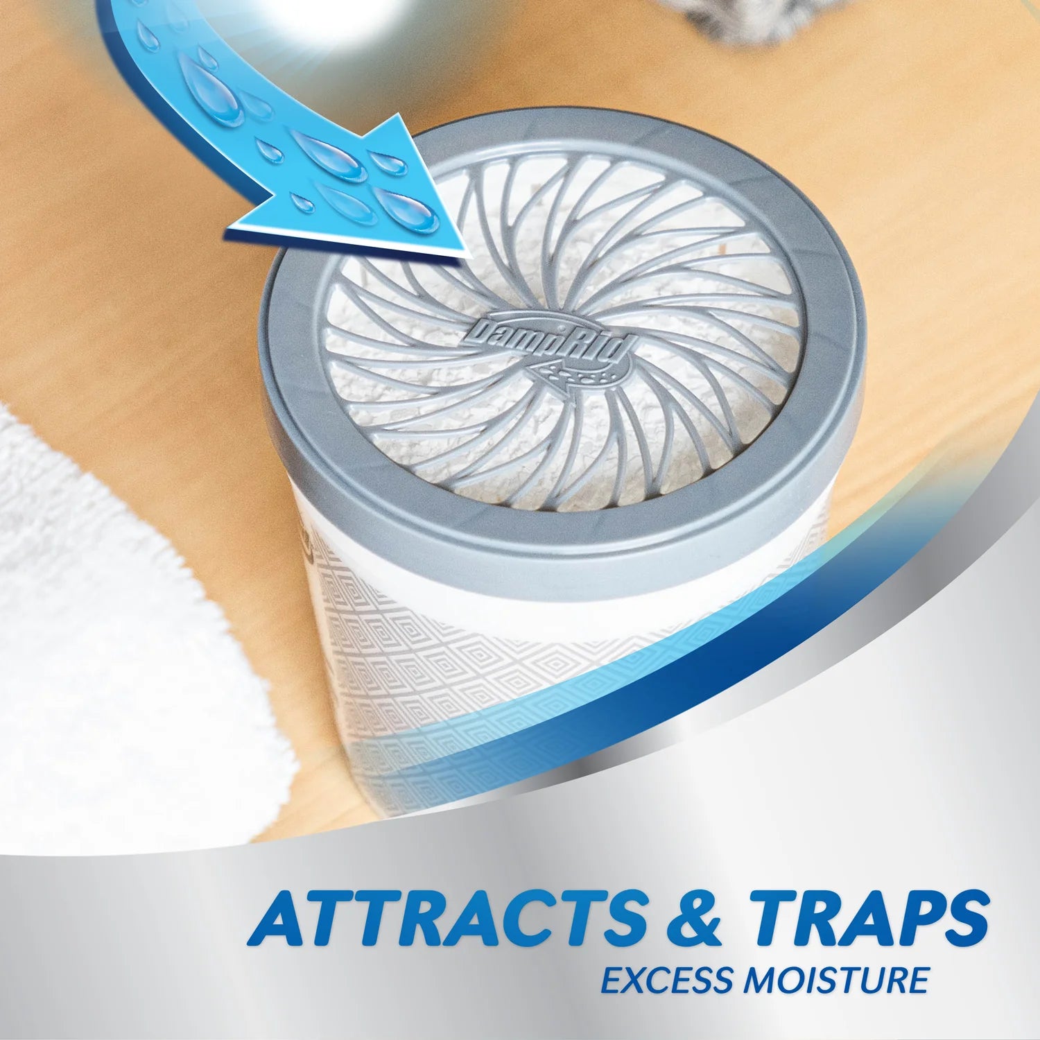 Refillable Moisture Absorber 10.5Oz - Fragrance Free, 1 Pack