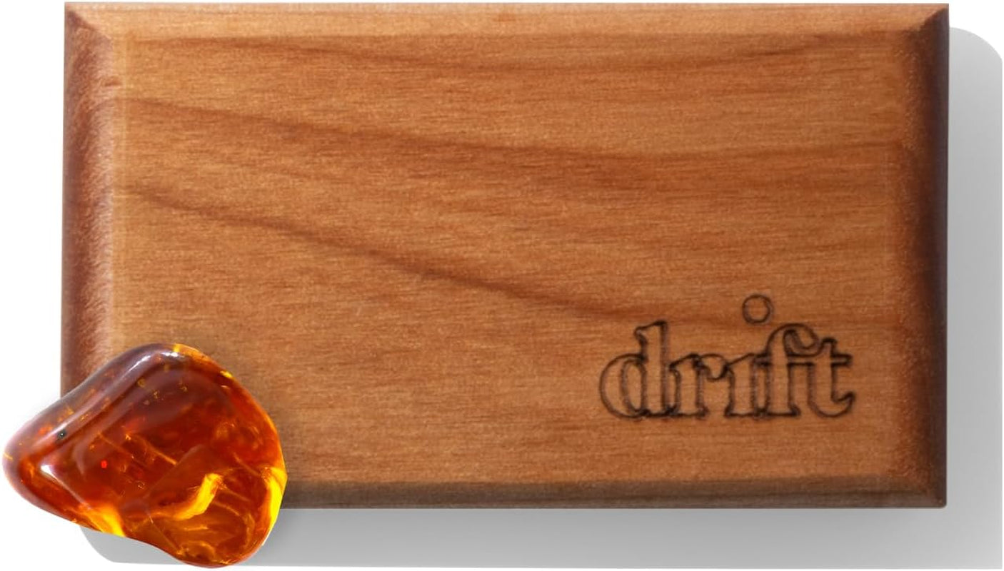 Drift Car Air Freshener - Wood Air Freshener - Car Odor Eliminator - Amber Scent