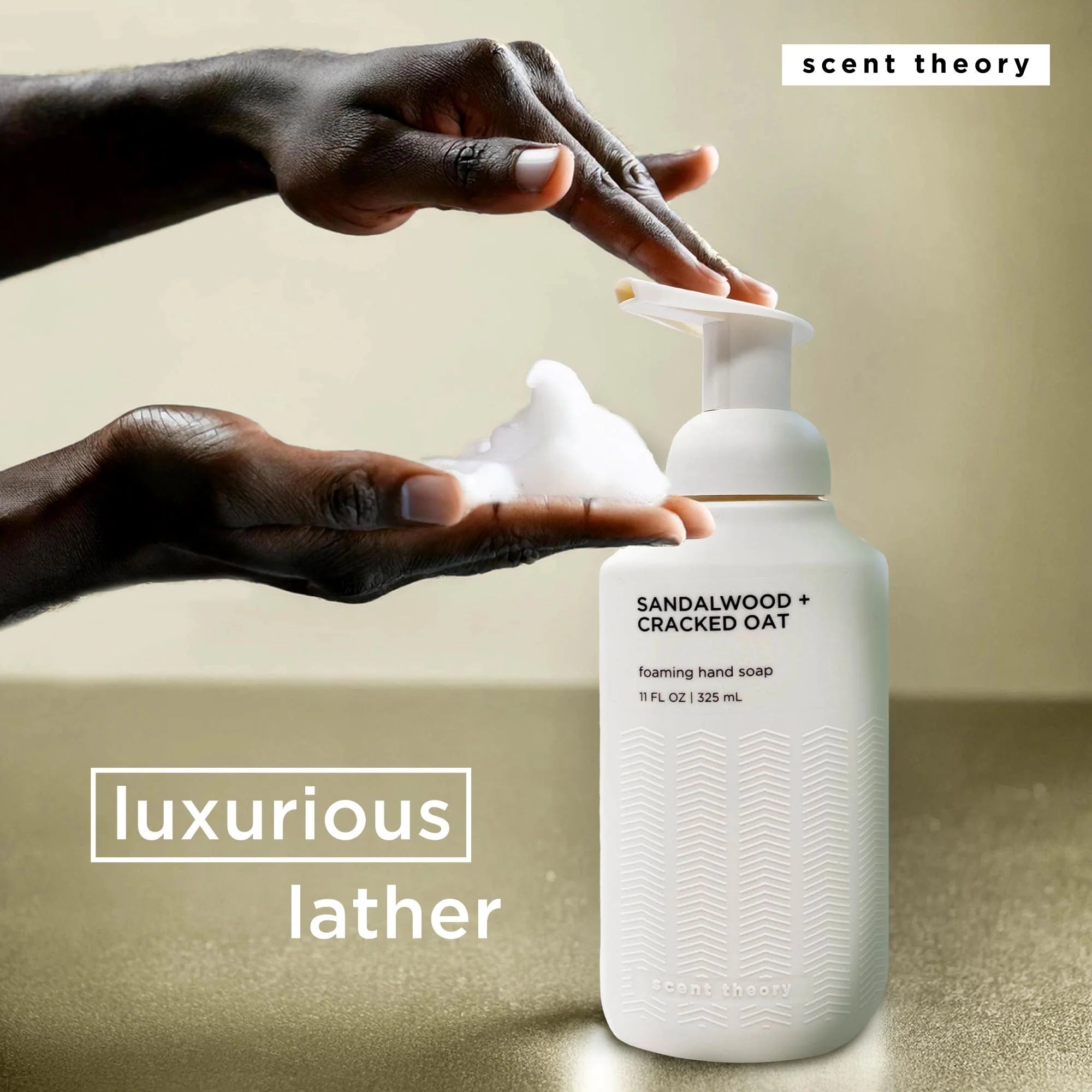 Foaming Hand Soap, Sandalwood and Cracked Oat, 11 Fl Oz