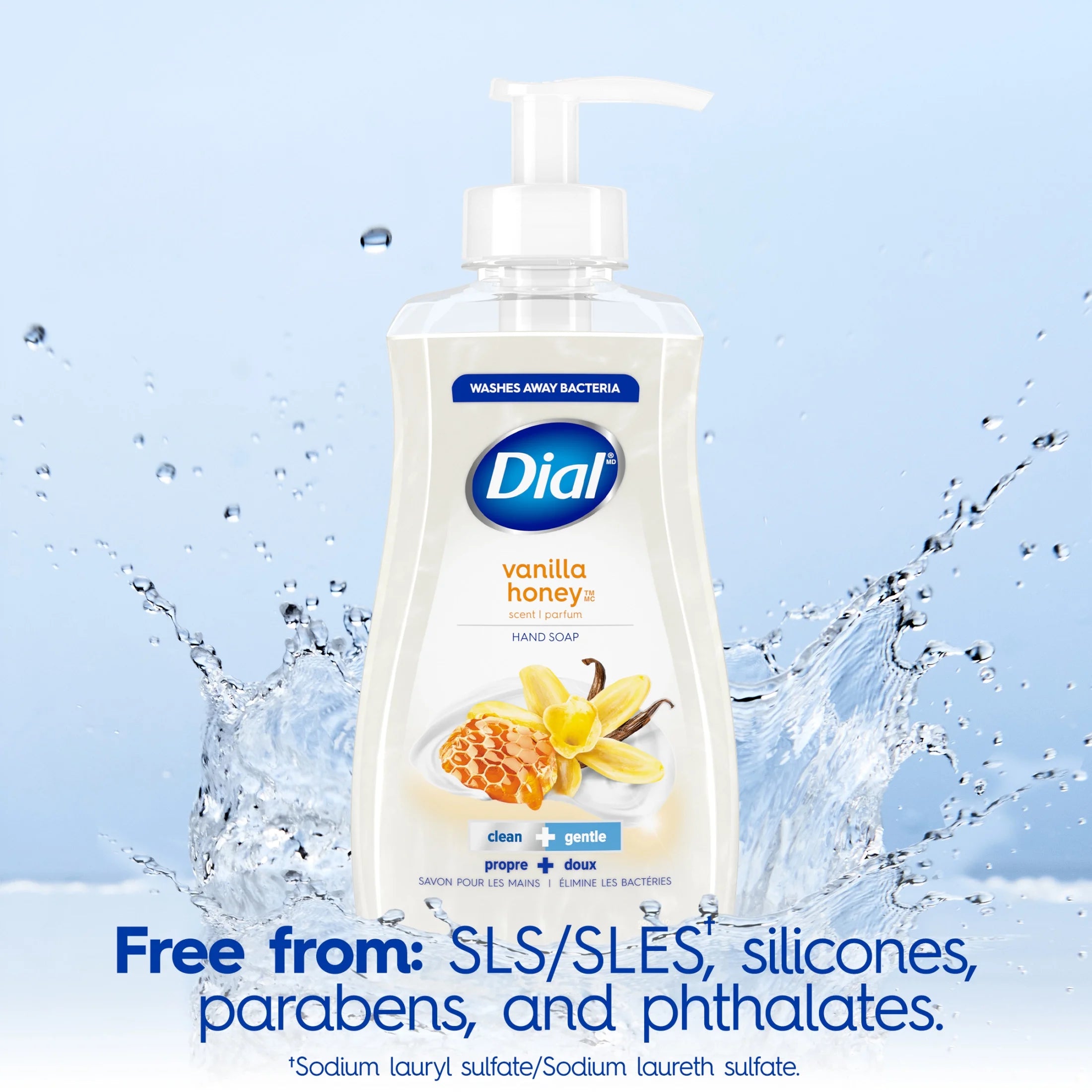 Liquid Hand Soap, Vanilla & Honey, 7.5 Ounce