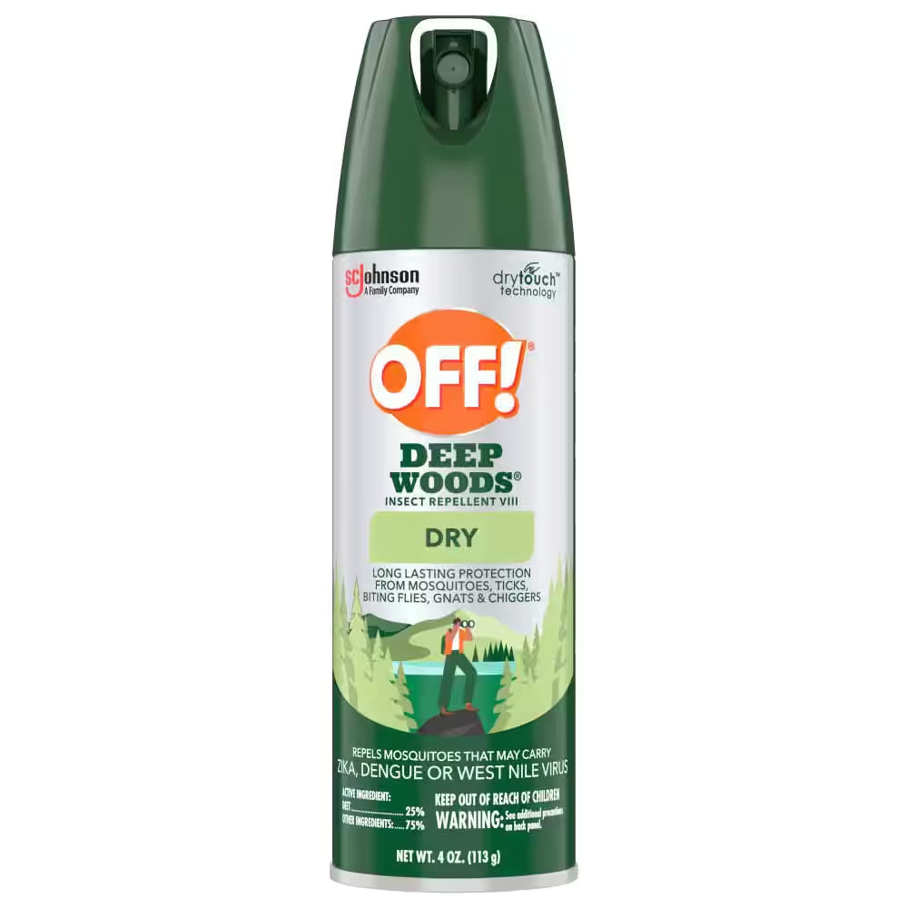 Deep Woods Insect Repellent VIII, Non-Greasy DEET Mosquito Repellent Dry, 4 Oz.