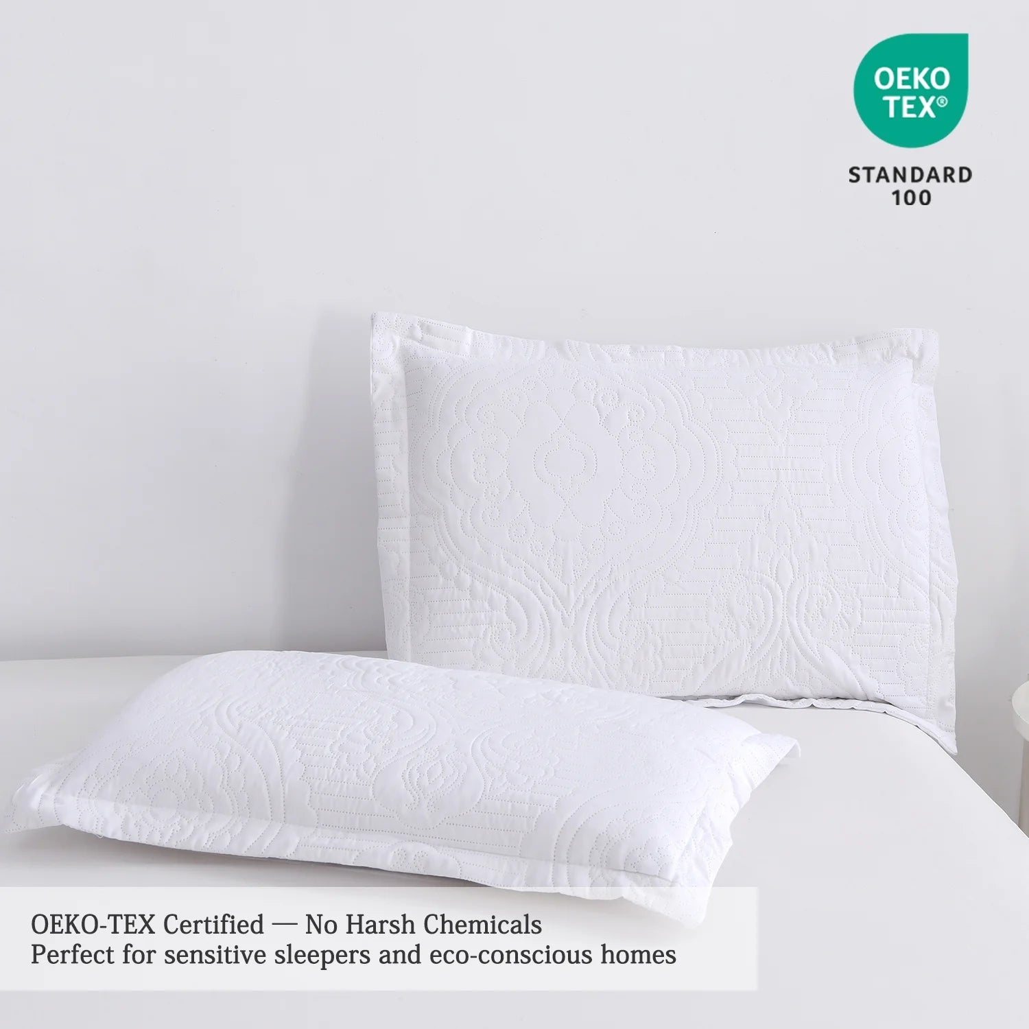 Quilt Set King White Solid Quilt Floral Microfiber Bedspread Coverlet