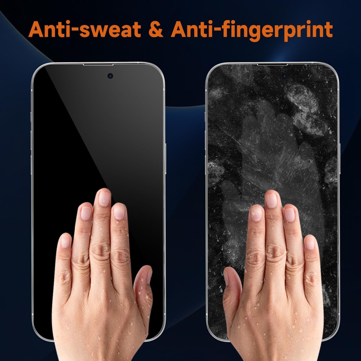 Iphone 17 16 15 Pro Max 14 13 12 11 plus Privacy Tempered Glass Screen Protector