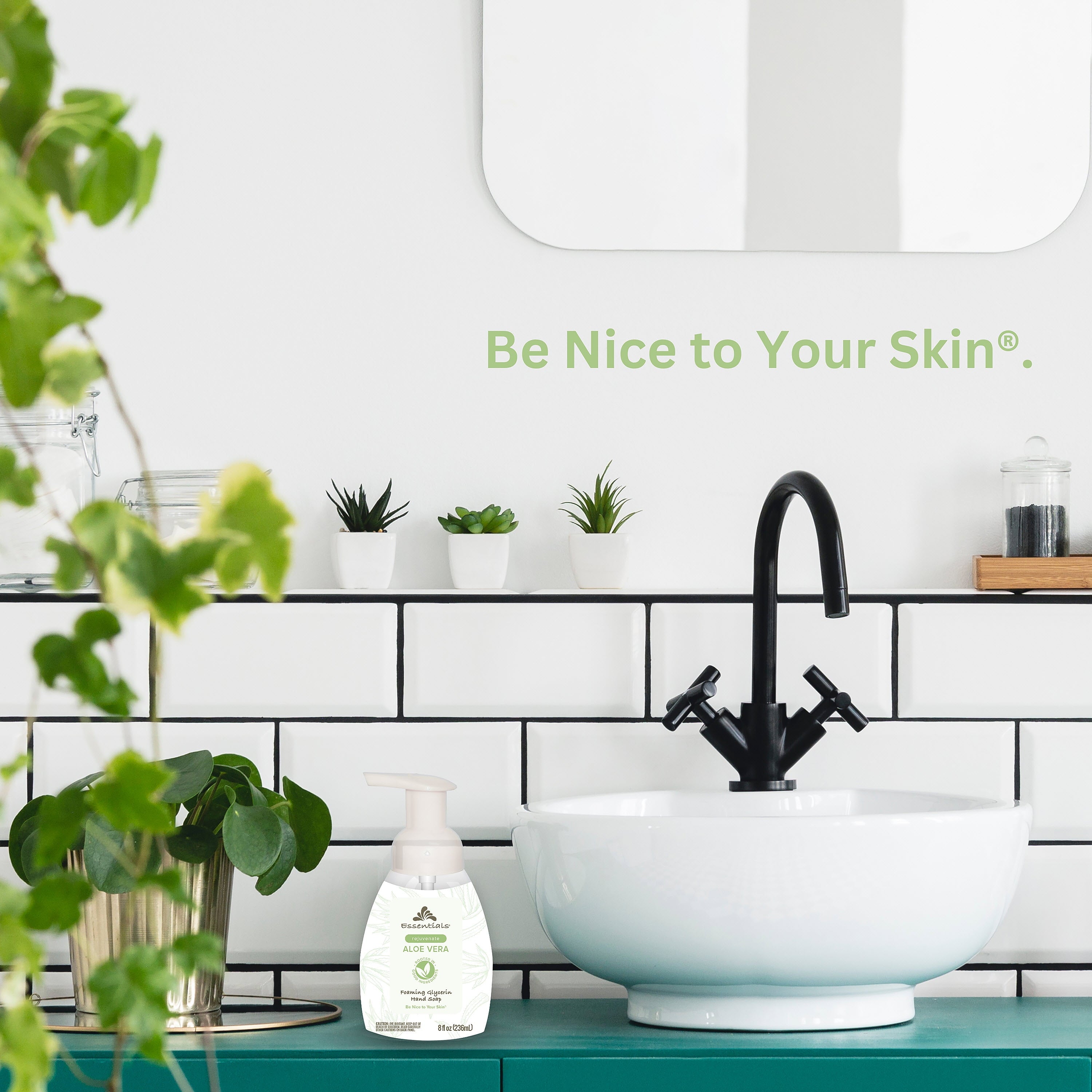 Foaming Glycerin Hand Soap, Aloe Vera, 8-Fluid Ounce, Pack of 2