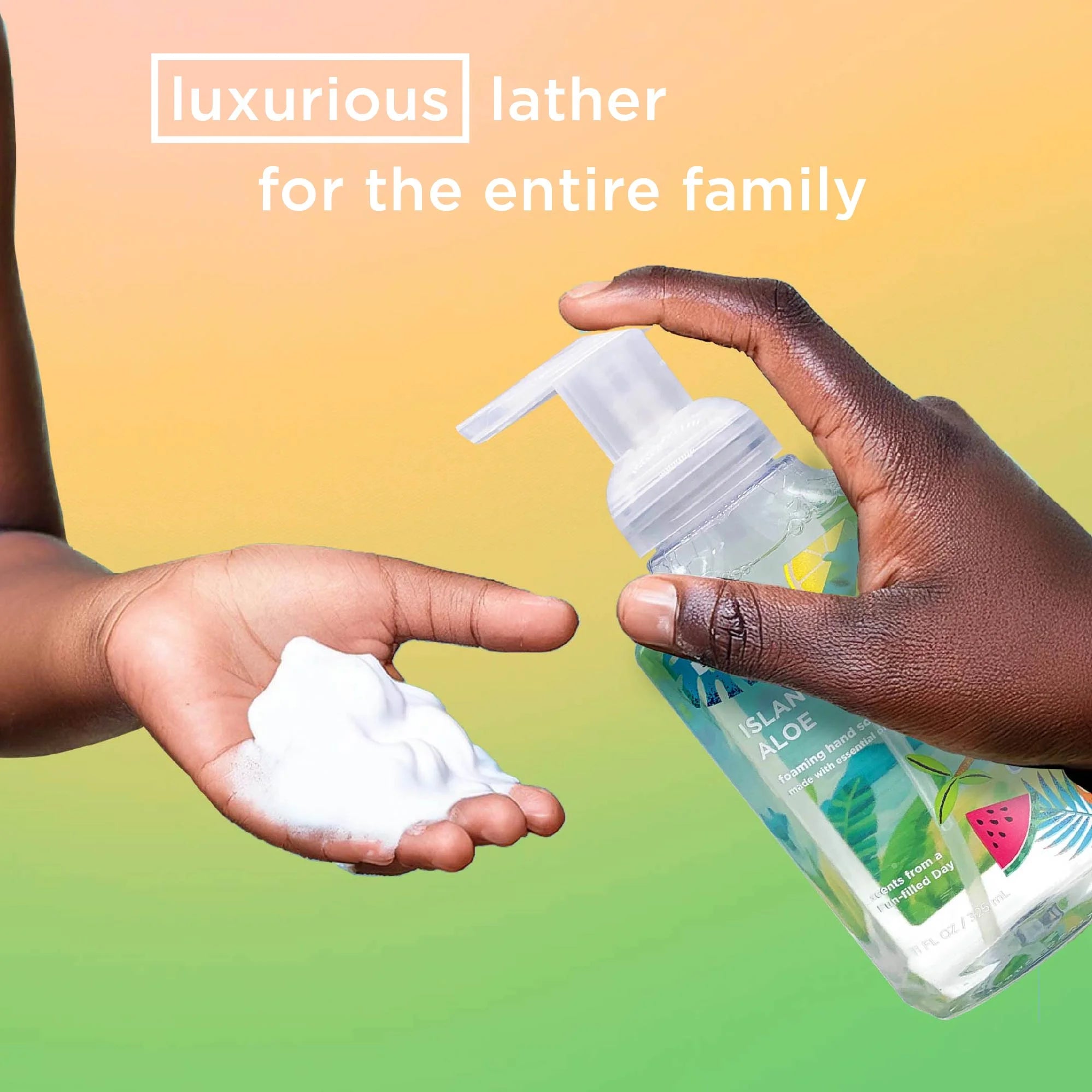 (2 Pack)  Foaming Hand Soap, Island Aloe, 11 Fl Oz