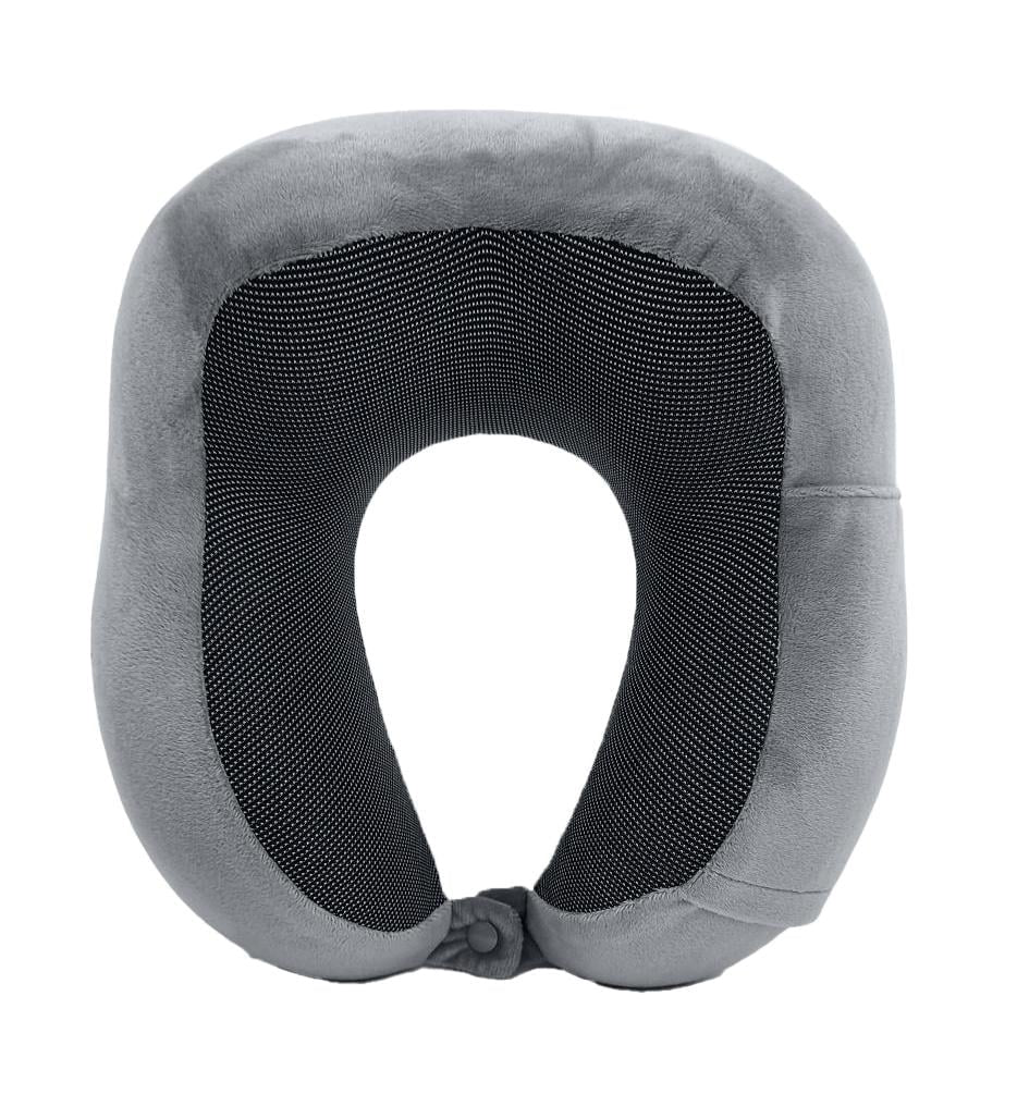 4-Piece Ergonomic Memory Foam Neck Pillow Travel Set