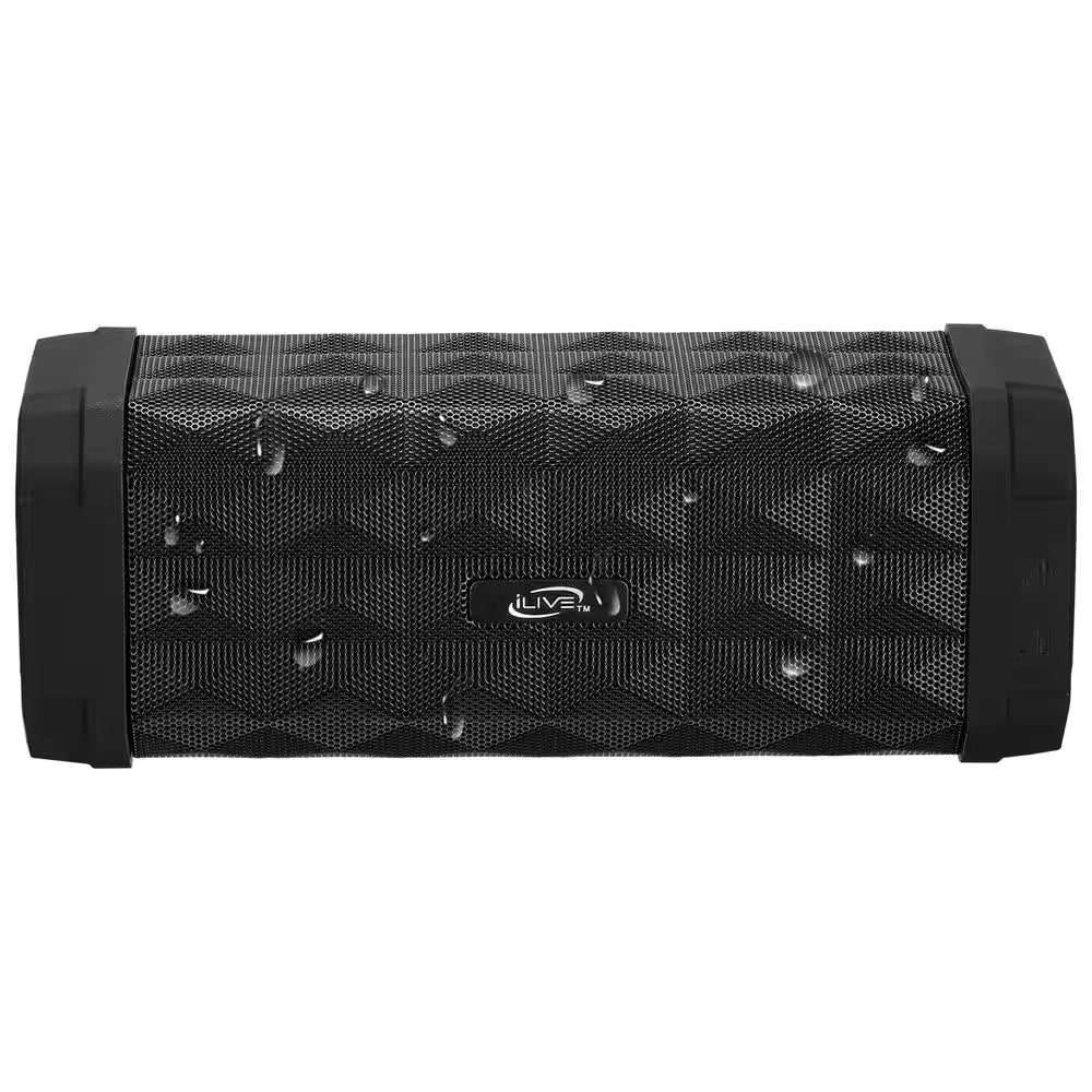 Portable IPX5 Waterproof Bluetooth Speaker with Shock Absorbing Cover