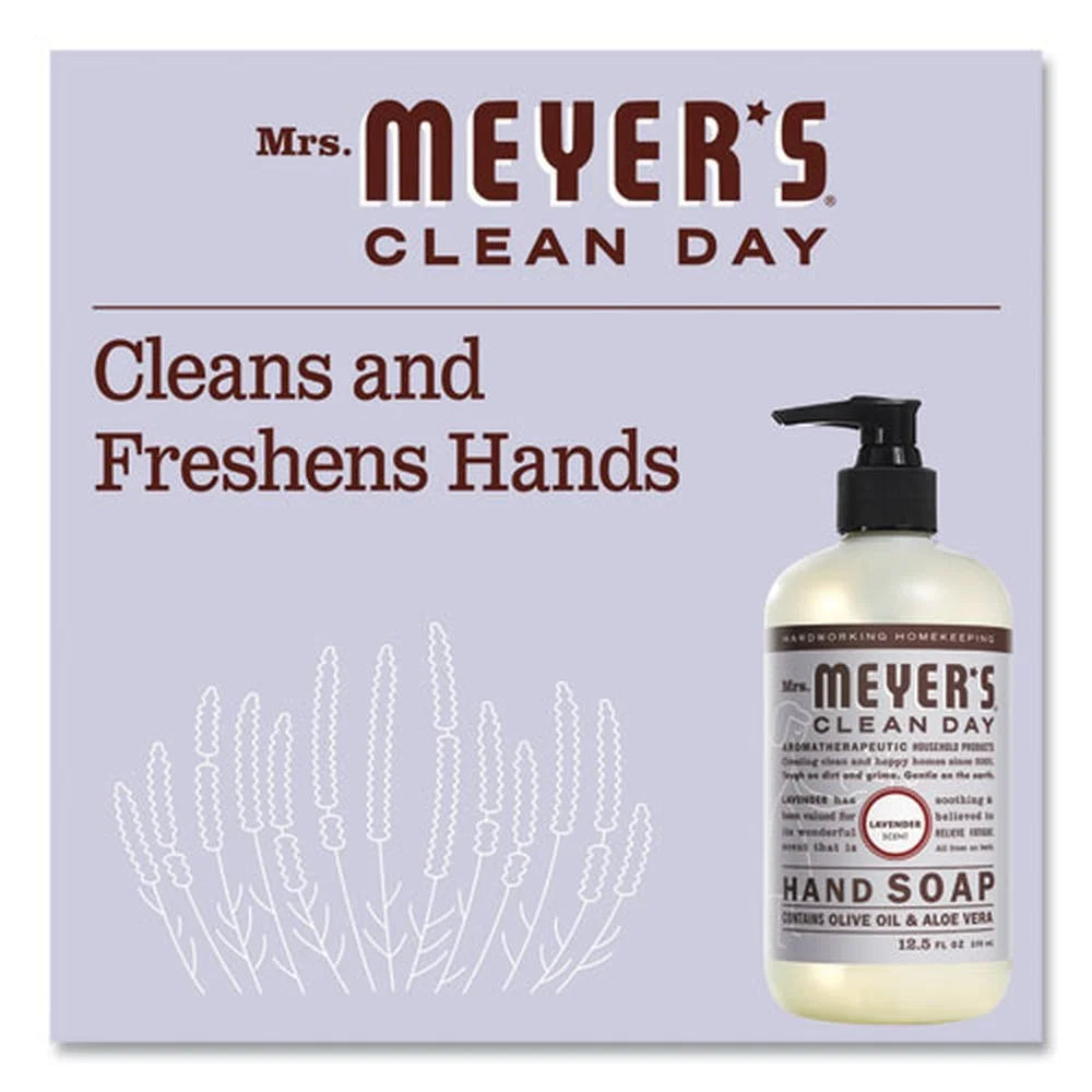 Mrs. Meyer’S Liquid Hand Soap, Lavender, 12.5 Fluid Ounces
