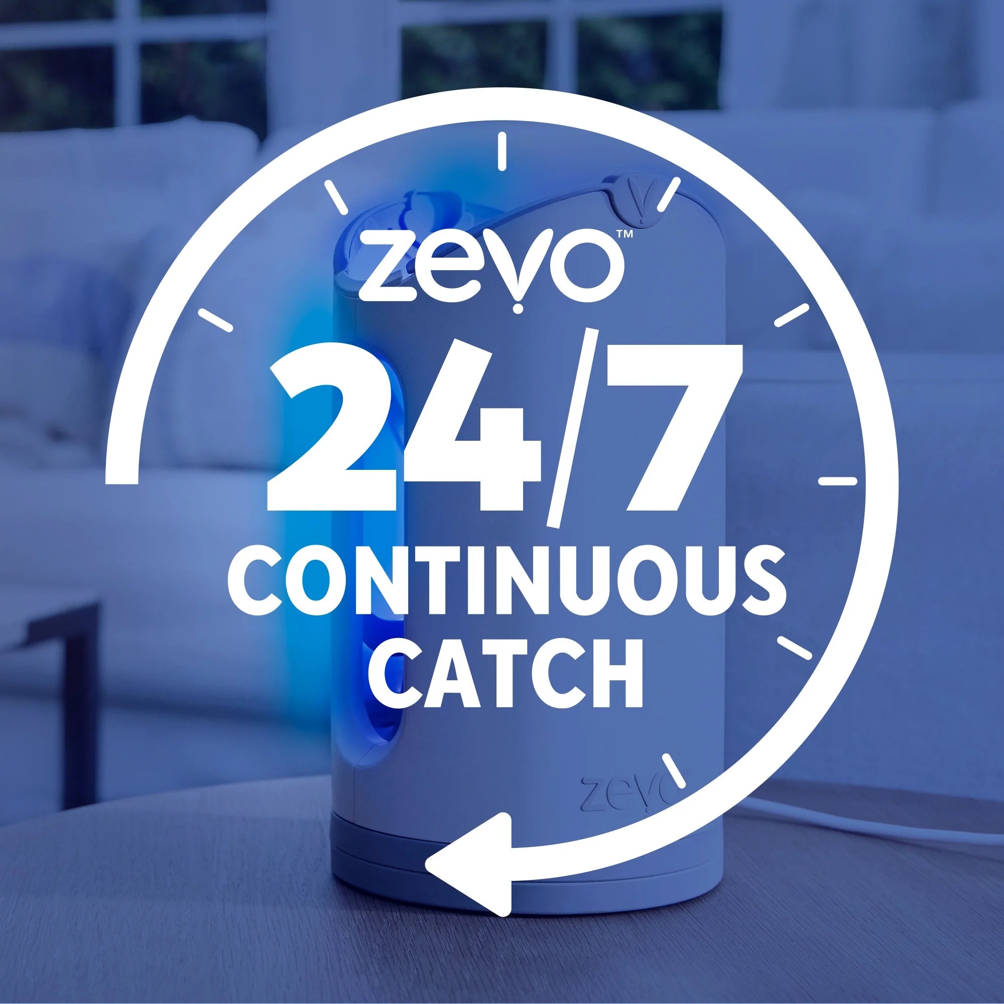 Max Flying Insect Trap: Light Trap Catches & Kills Fruit Flies, Gnats & More (1 Device & 2 Refills)